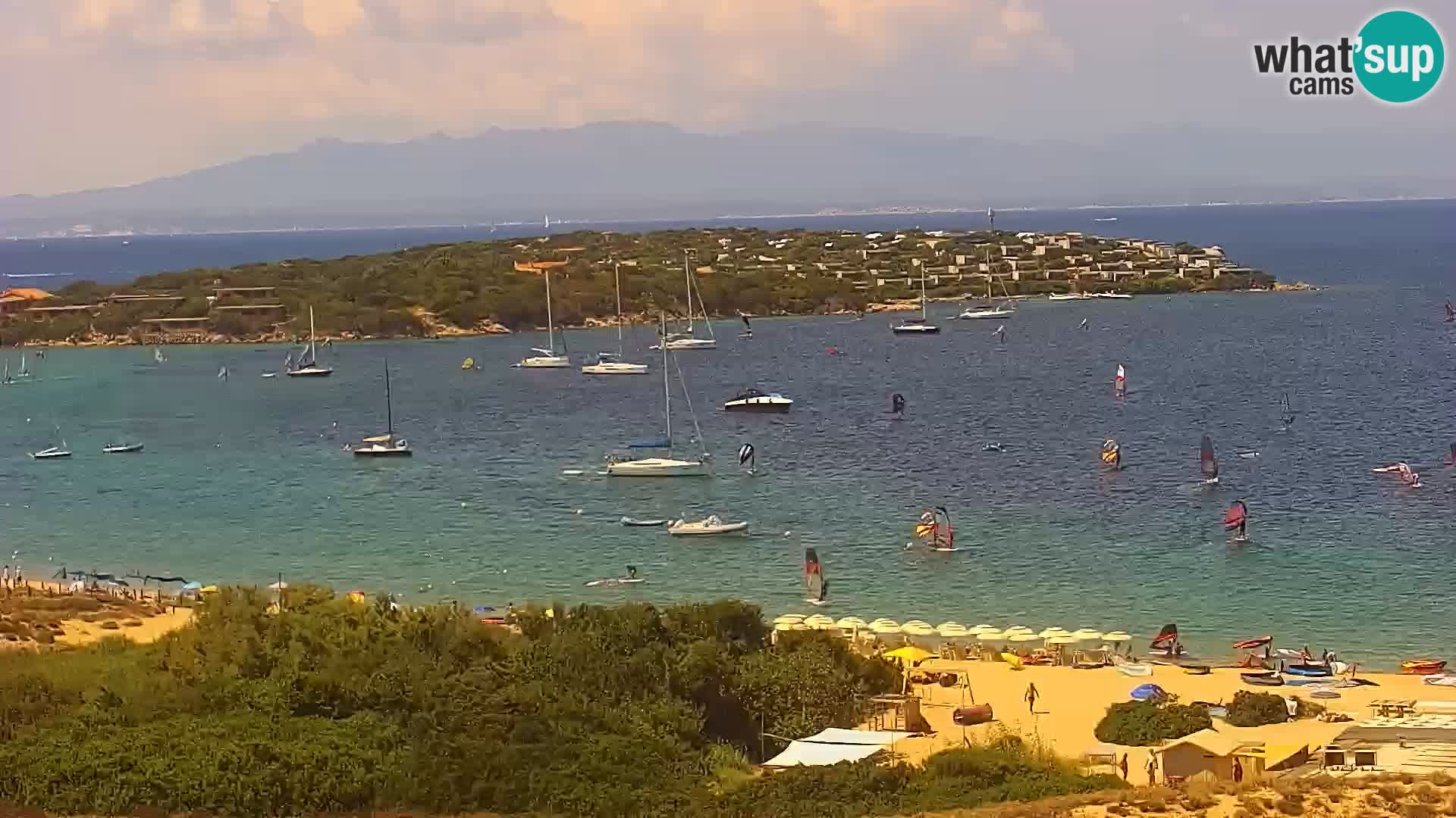 Webcam Porto Pollo le Dune | spiaggia Sardegna