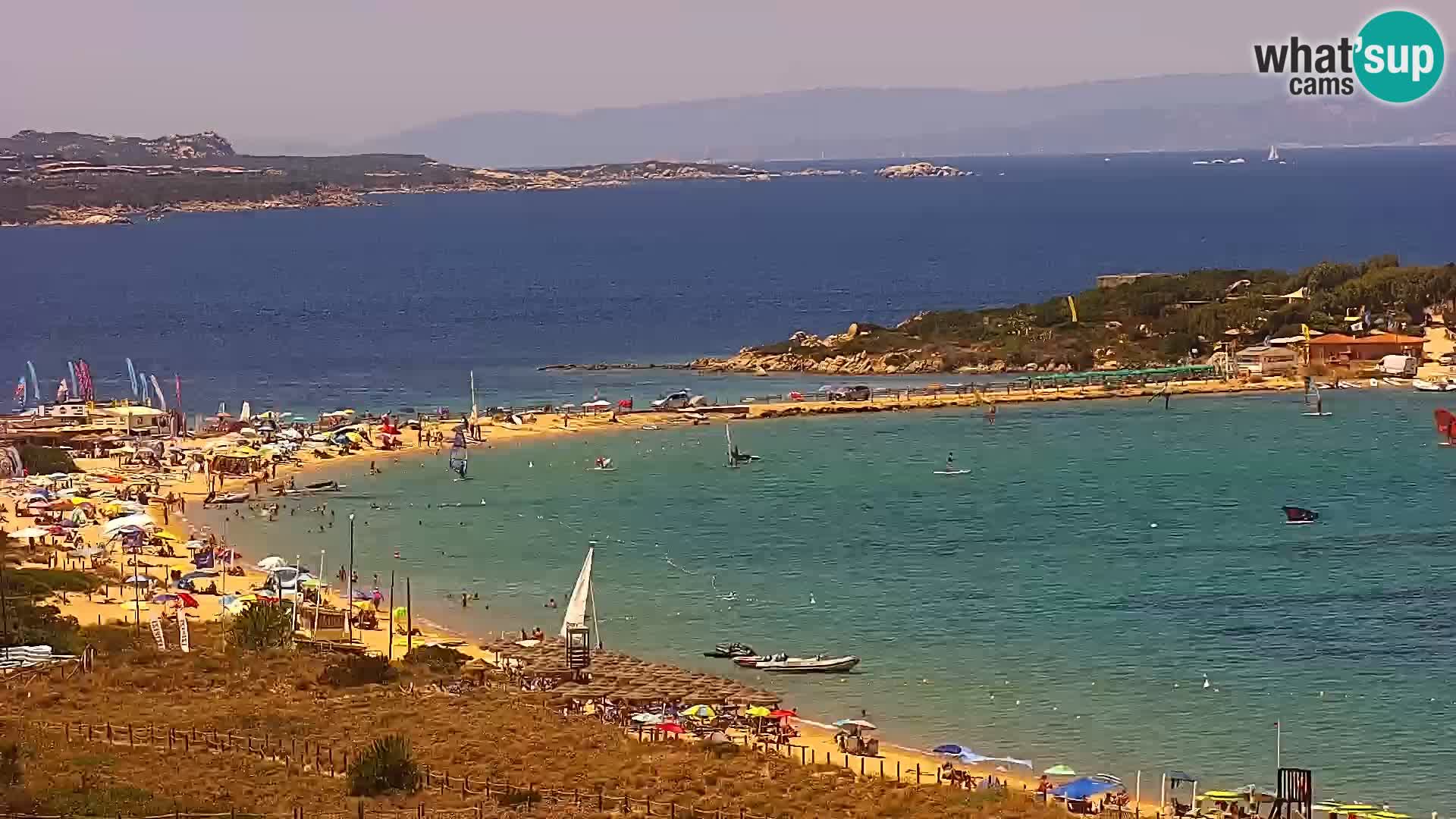Webcam Porto Pollo le Dune | spiaggia Sardegna