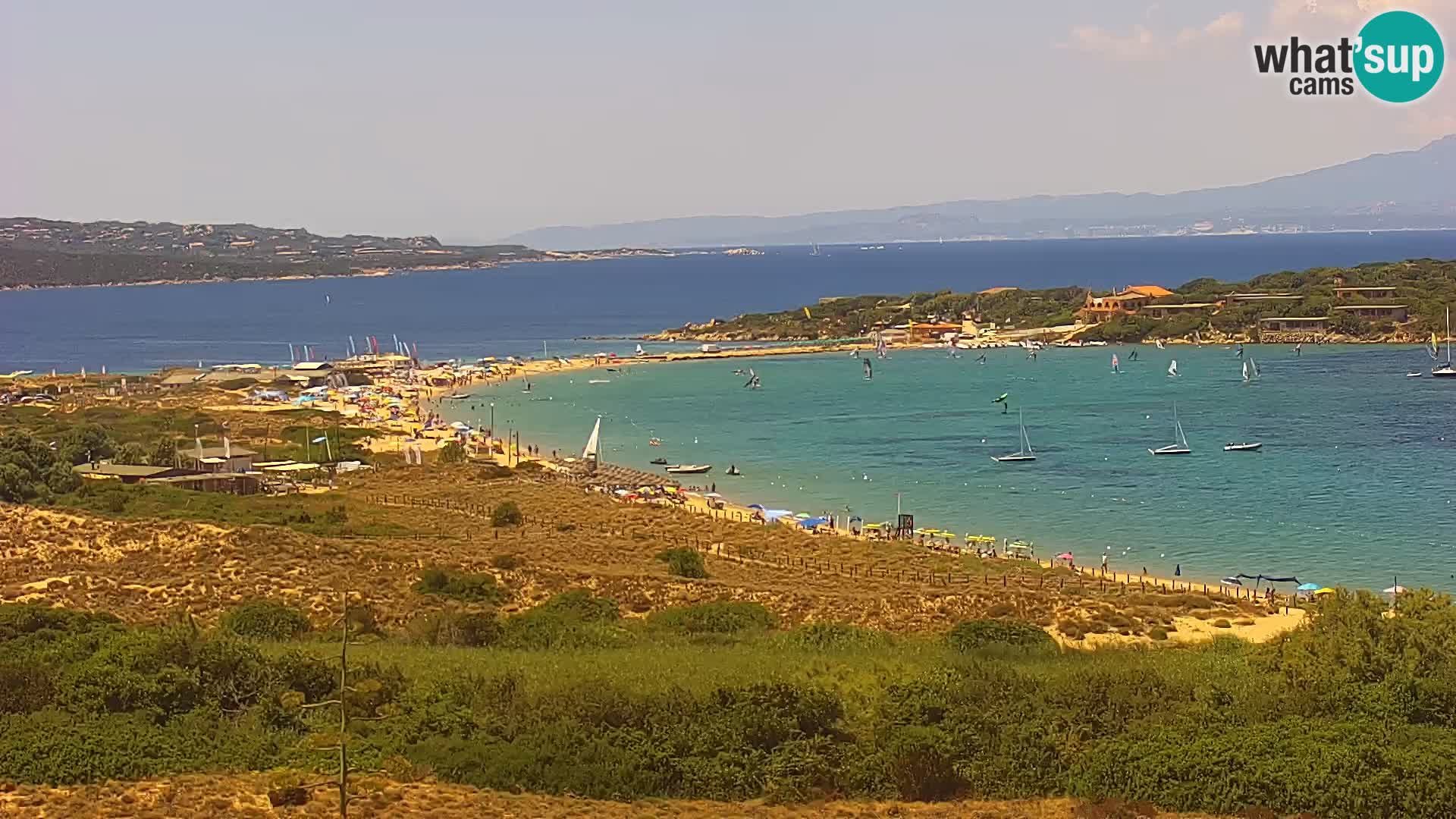 Live webcam Porto Pollo beach | Sardinia