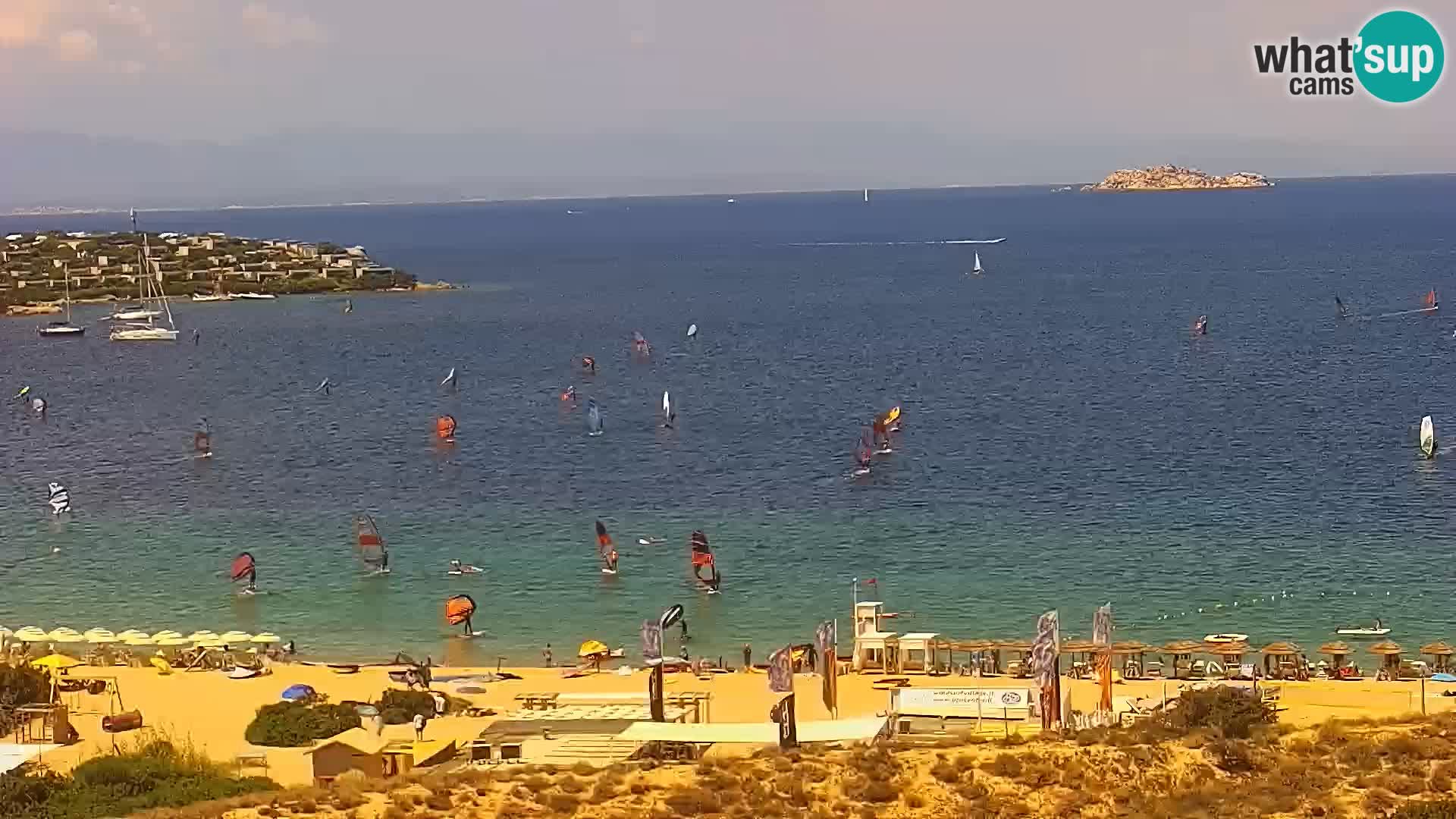 Webcam Porto Pollo le Dune | spiaggia Sardegna