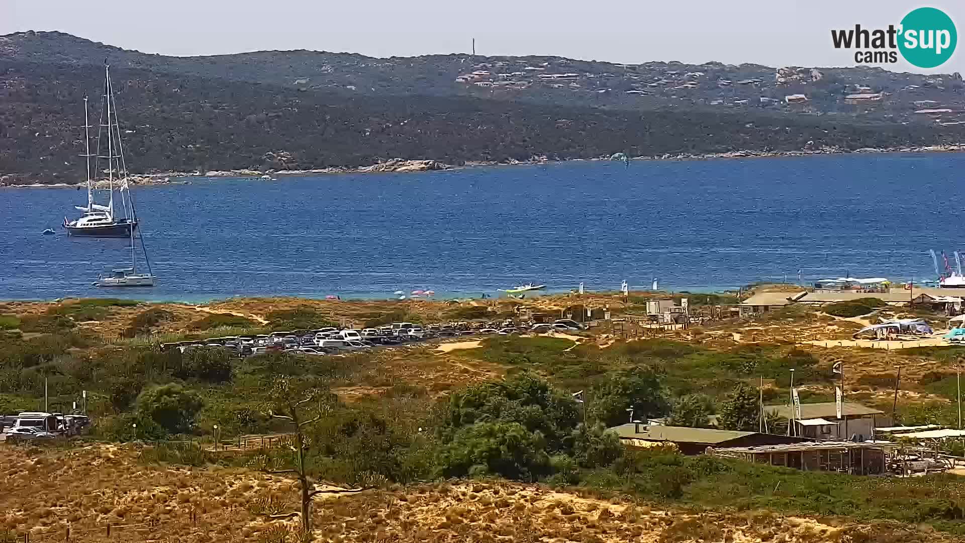 Webcam Porto Pollo le Dune | spiaggia Sardegna