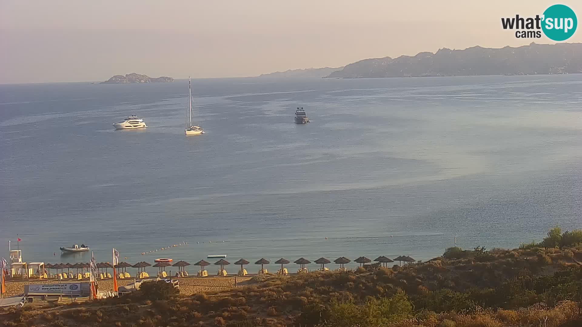 Live webcam Porto Pollo beach | Sardinia