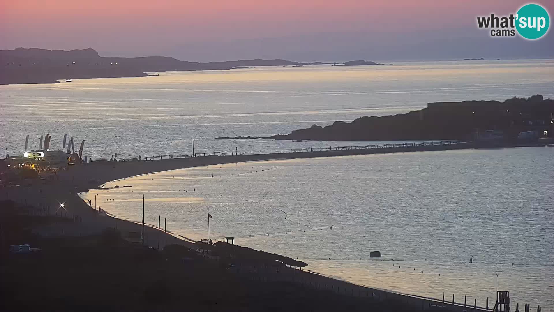Web kamera plaža Porto Pollo Sardinija u živo