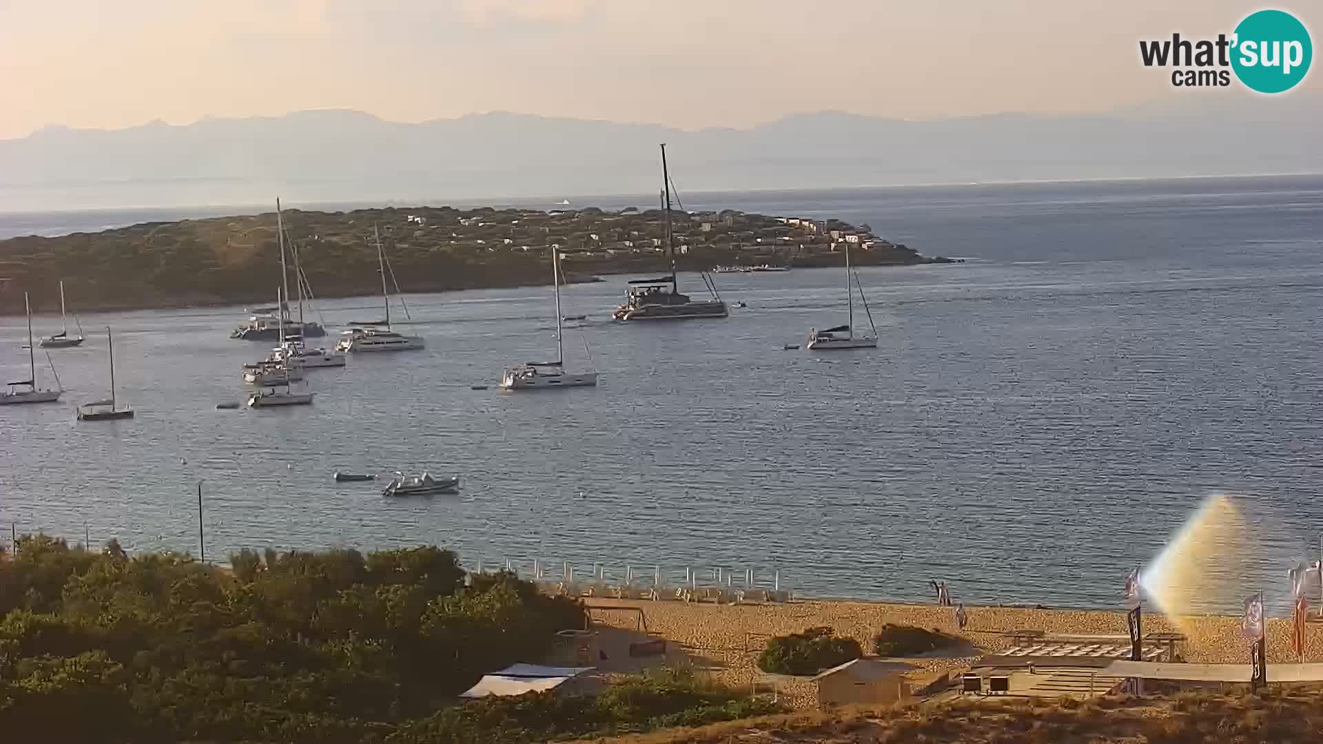 Web kamera plaža Porto Pollo Sardinija u živo