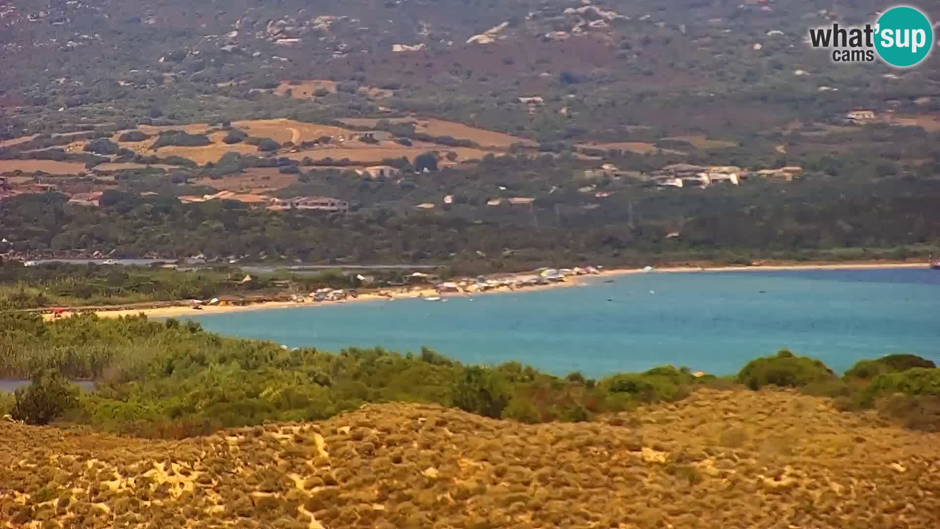 Webcam Strand Porto Pollo Sardinien live kamera