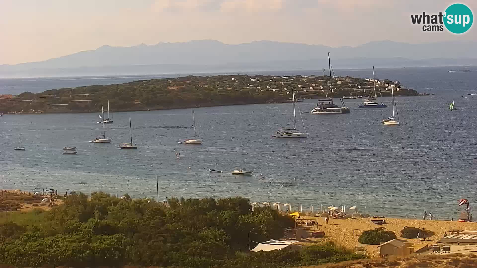 Web kamera plaža Porto Pollo Sardinija u živo