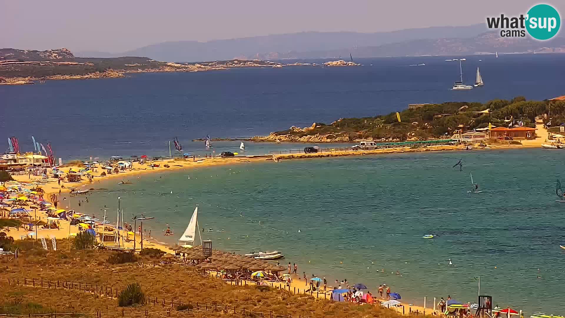 Web kamera plaža Porto Pollo Sardinija u živo