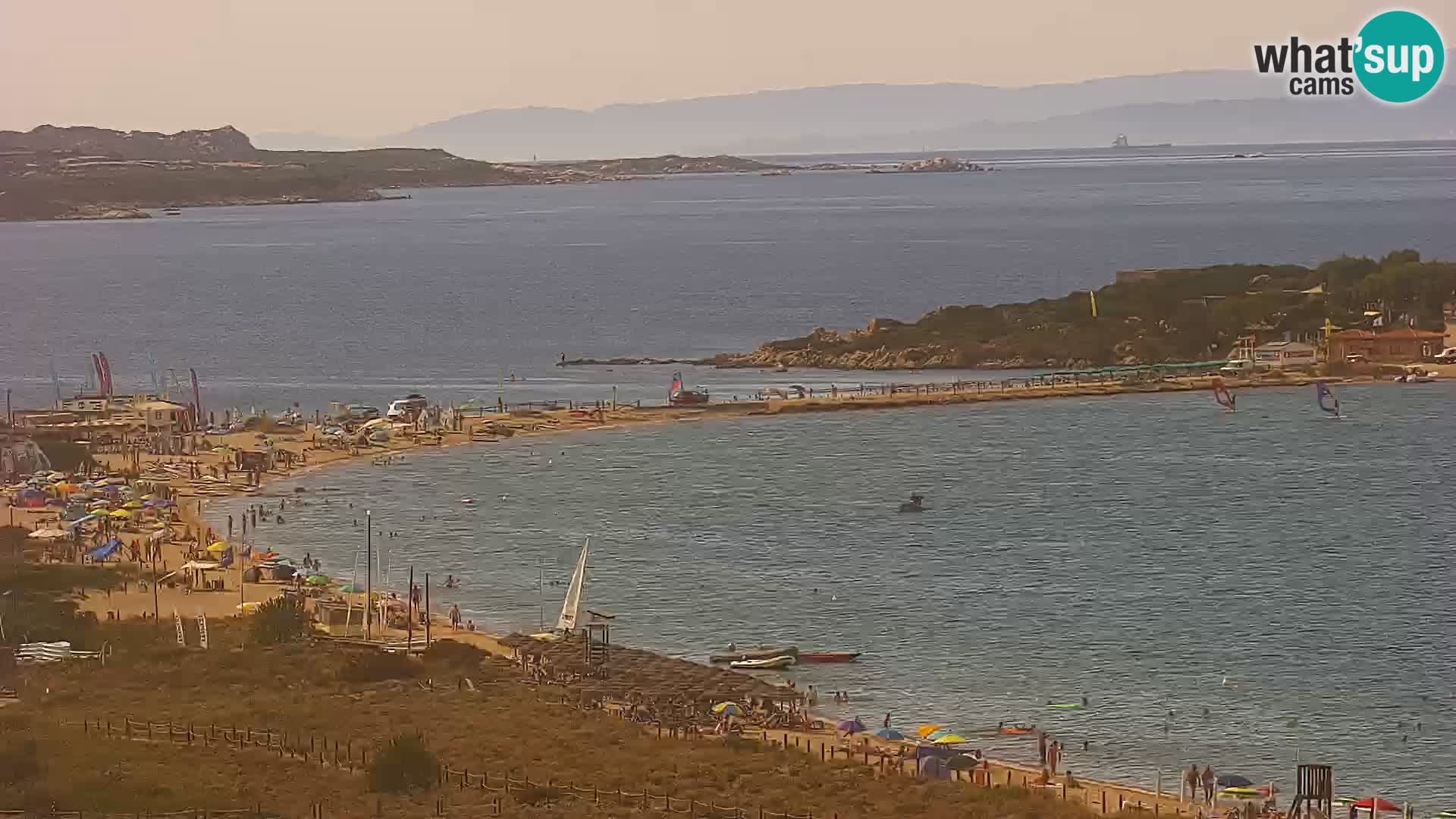 Live webcam Porto Pollo beach | Sardinia