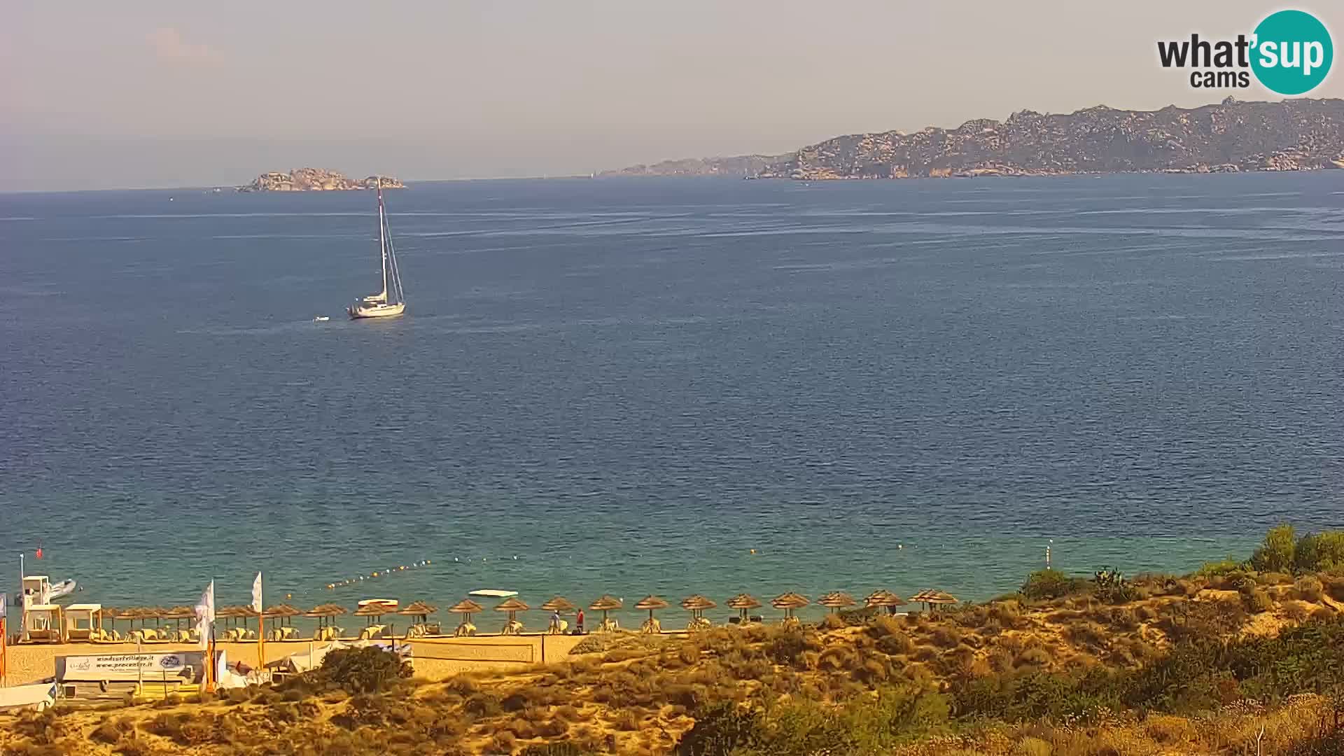 Live webcam Porto Pollo beach | Sardinia