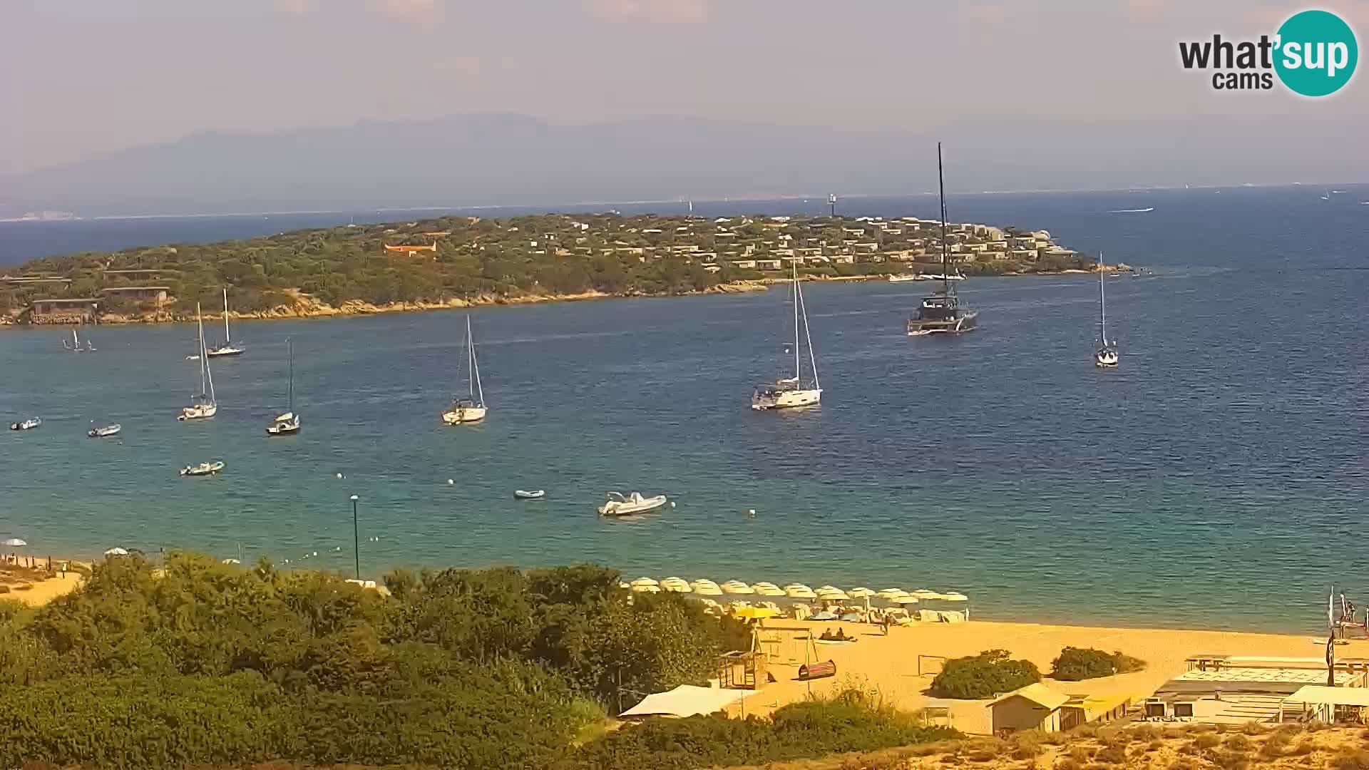 Live webcam Porto Pollo beach | Sardinia