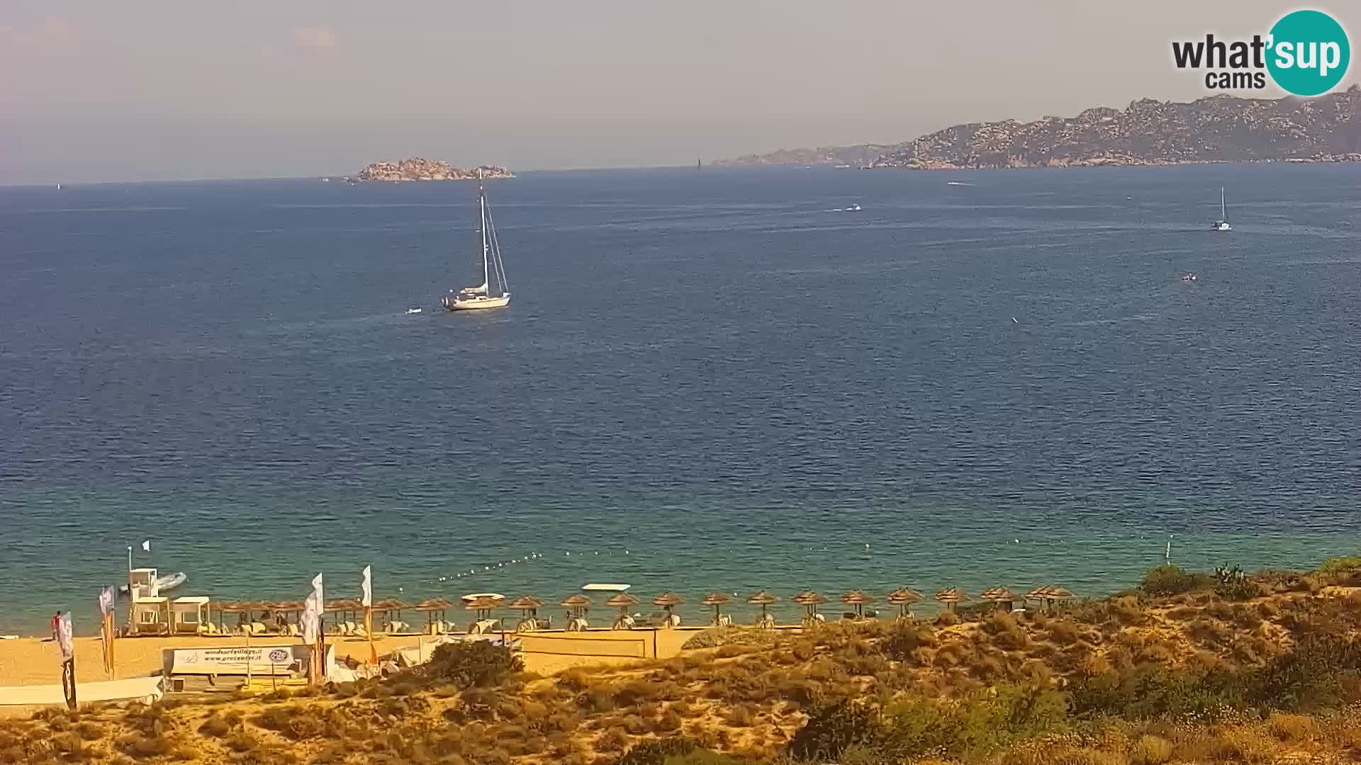 Live webcam Porto Pollo beach | Sardinia
