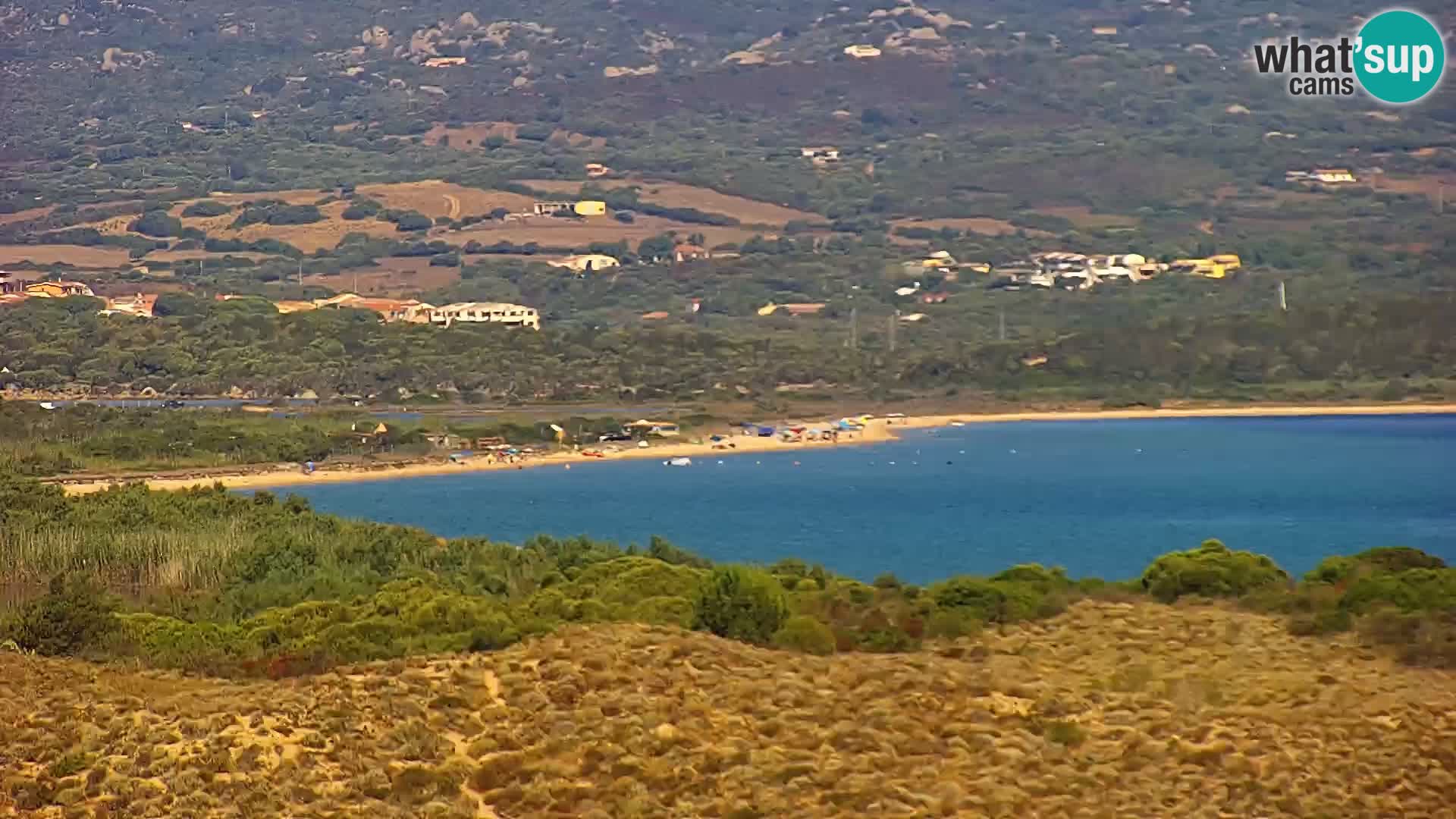 Livecam Porto Pollo plage Sardaigne webcam