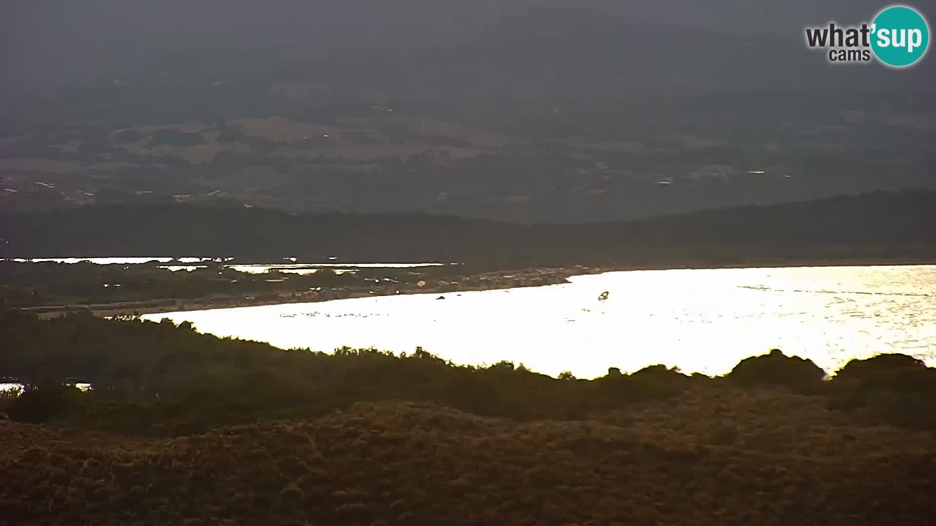 Livecam Porto Pollo plage Sardaigne webcam