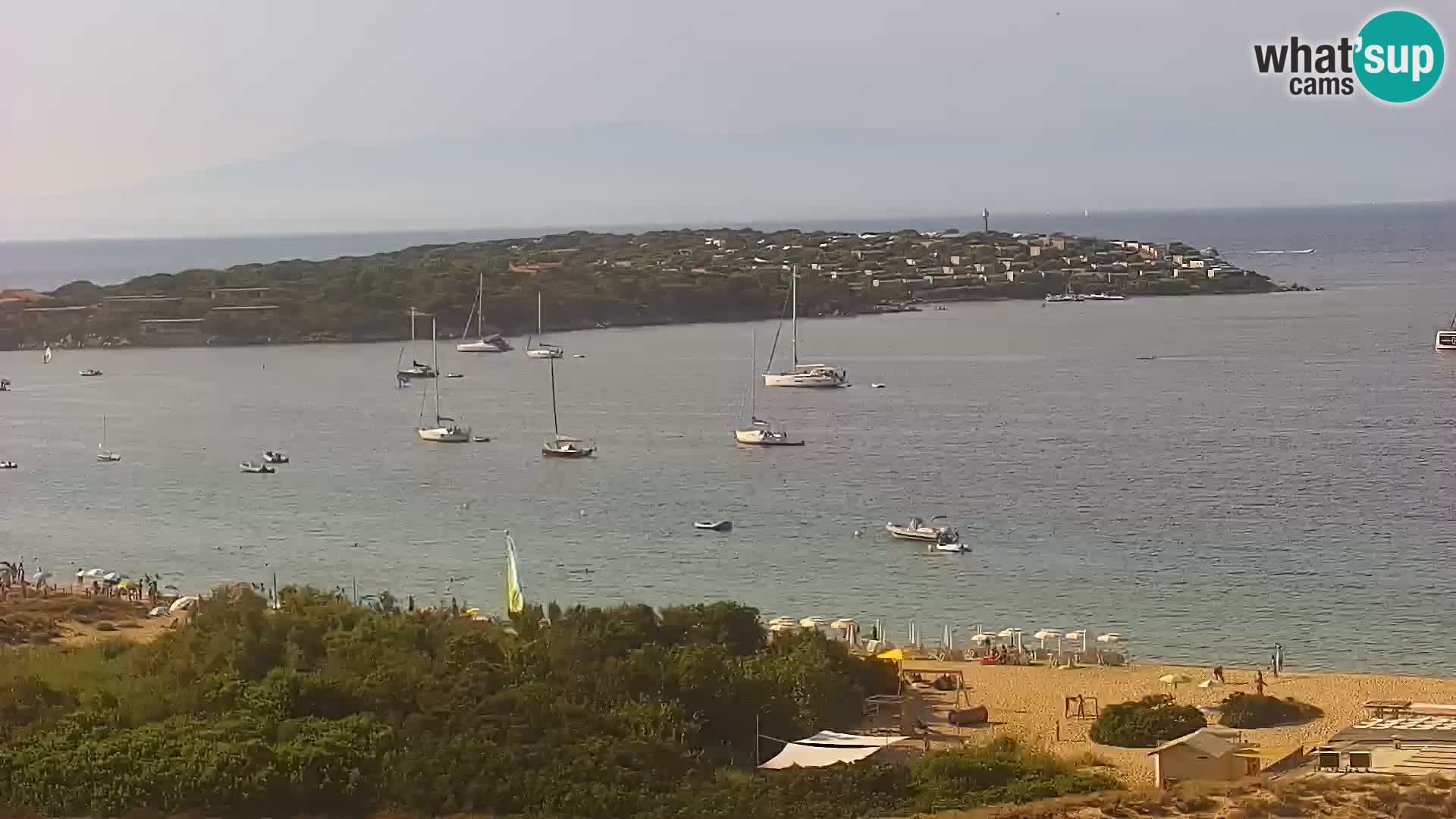 Web kamera plaža Porto Pollo Sardinija u živo