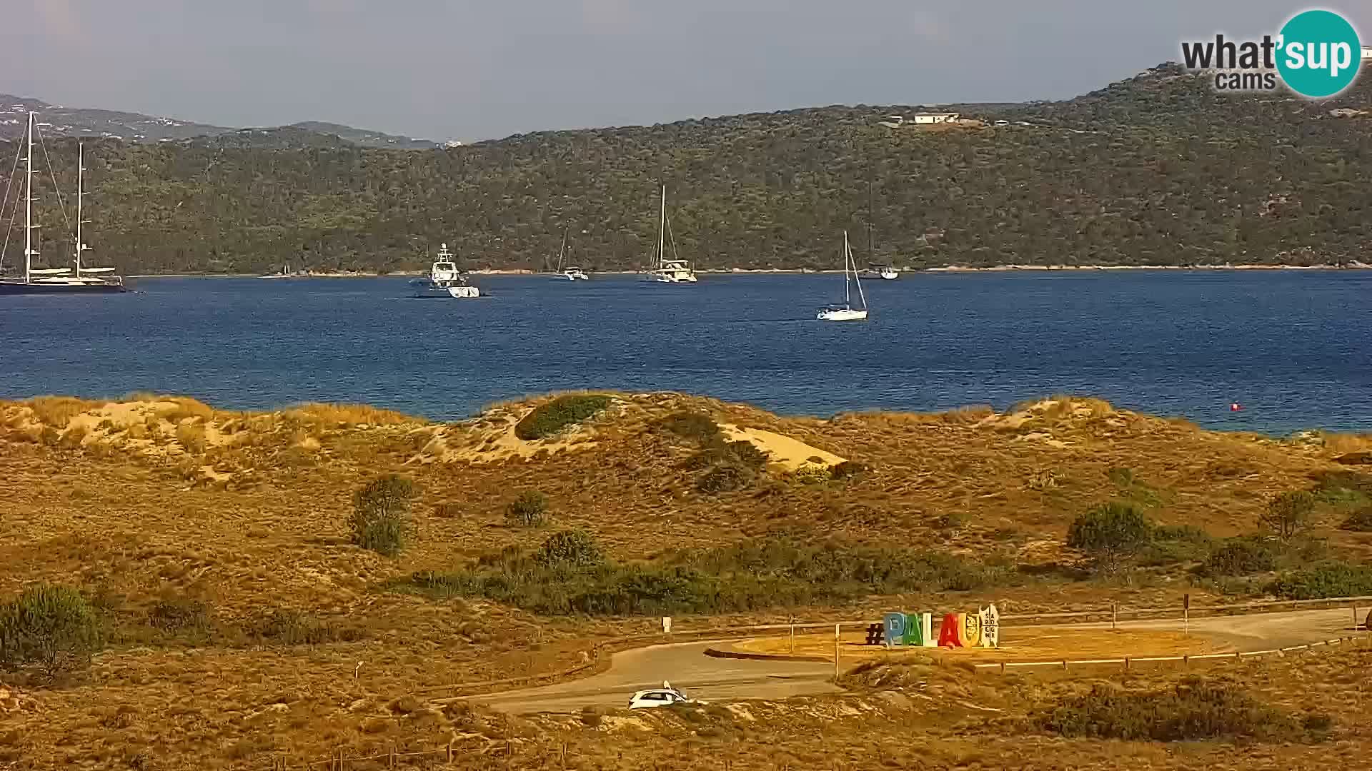 Webcam Porto Pollo le Dune | spiaggia Sardegna