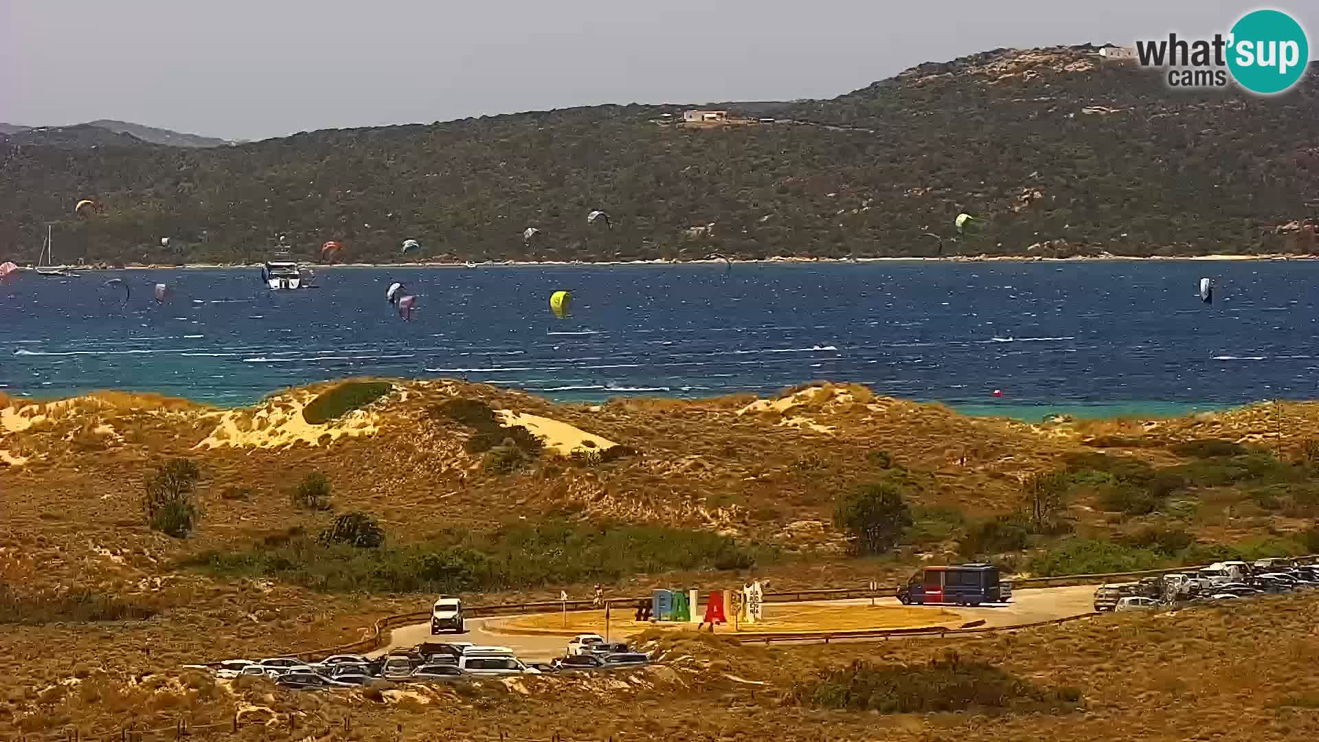 Spletna kamera plaža Porto Pollo Sardinija v živo