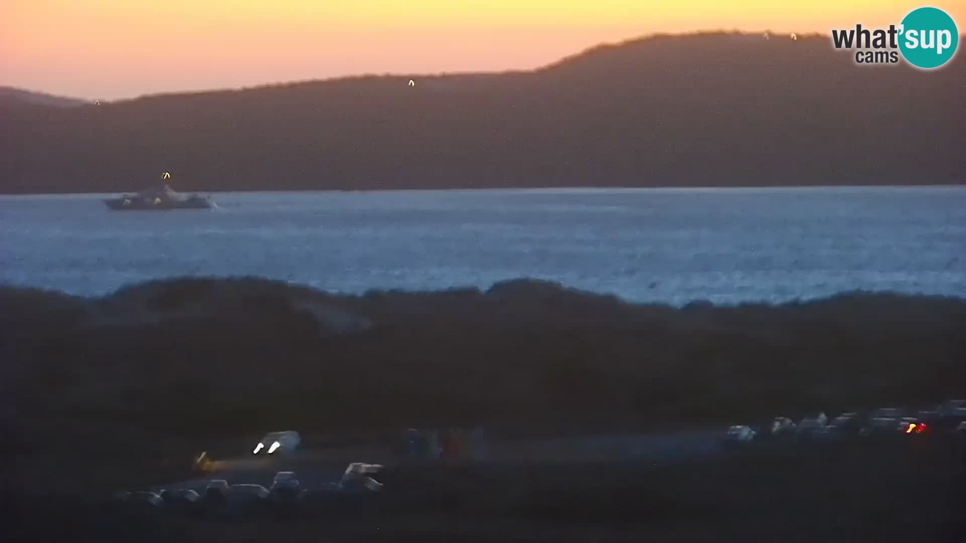 Camera en vivo Porto Pollo playa Cerdeña