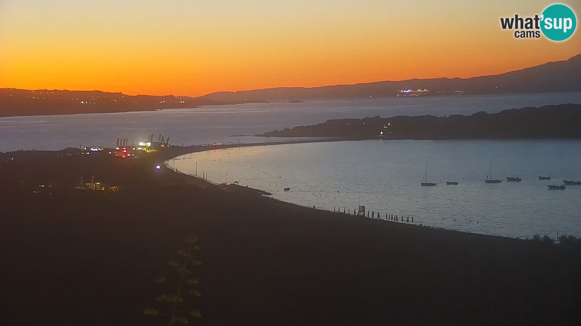 Webcam Porto Pollo le Dune | spiaggia Sardegna