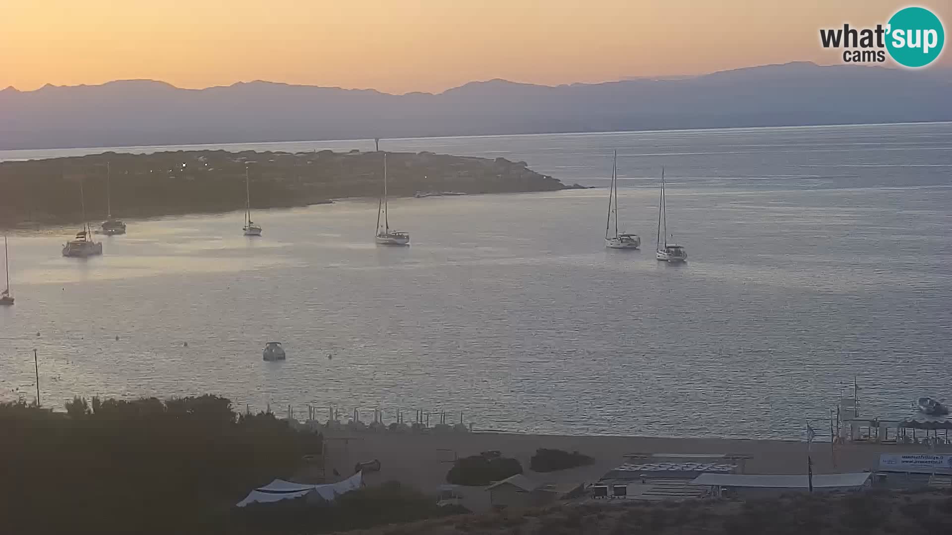 Live webcam Porto Pollo beach | Sardinia
