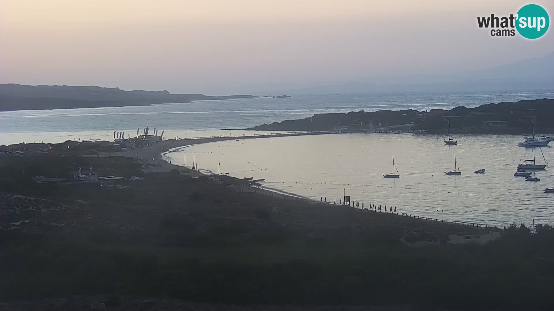 Live webcam Porto Pollo beach | Sardinia