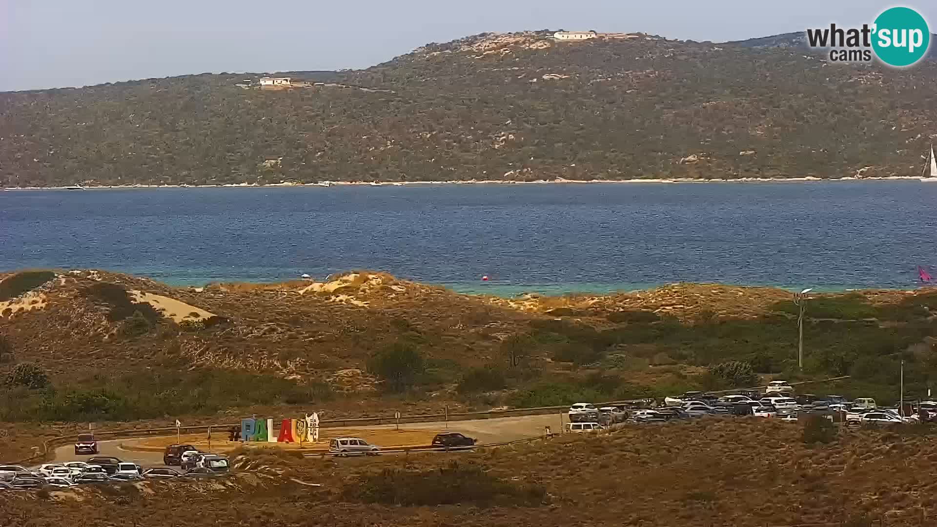 Camera en vivo Porto Pollo playa Cerdeña