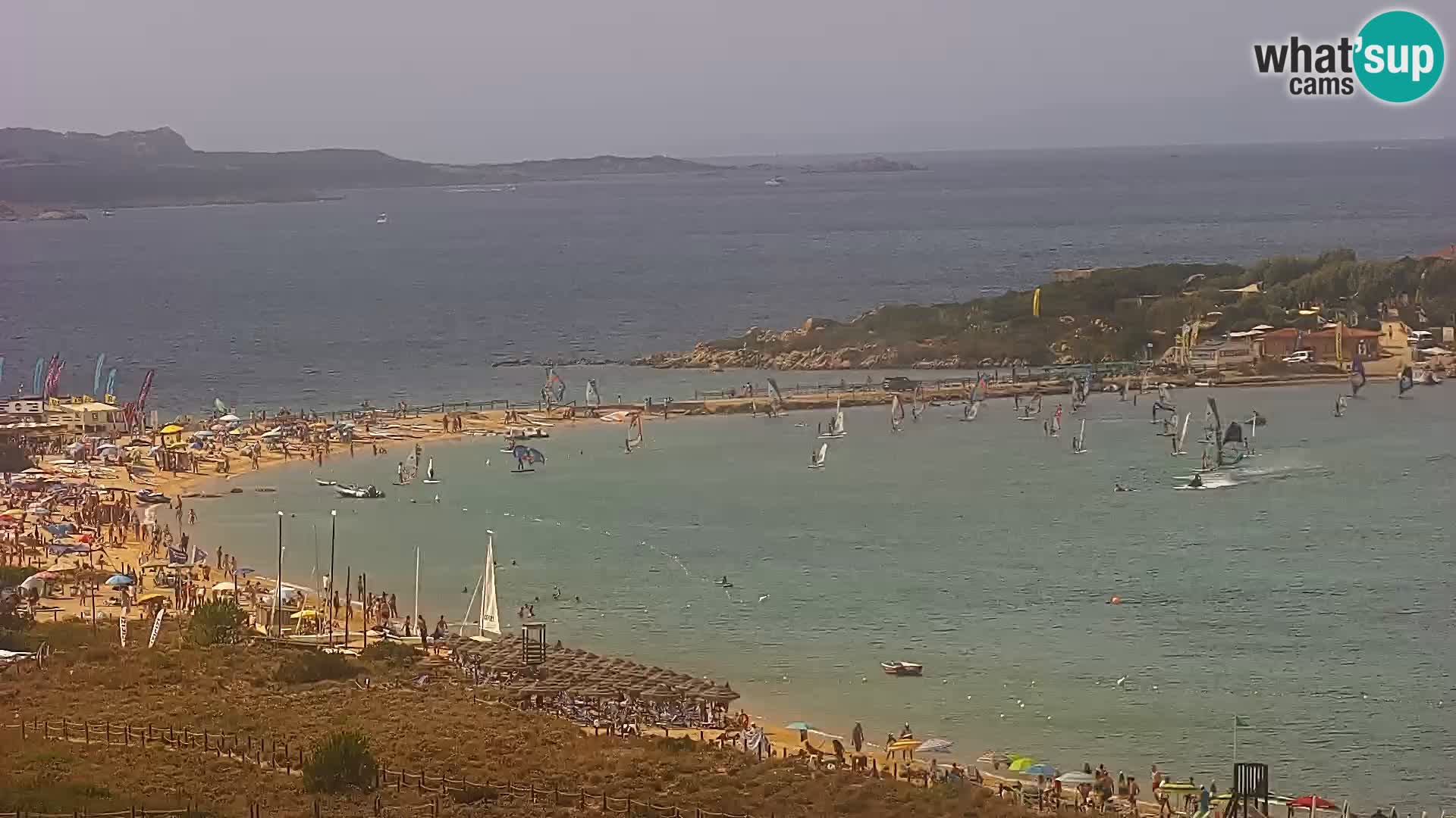 Spletna kamera plaža Porto Pollo Sardinija v živo