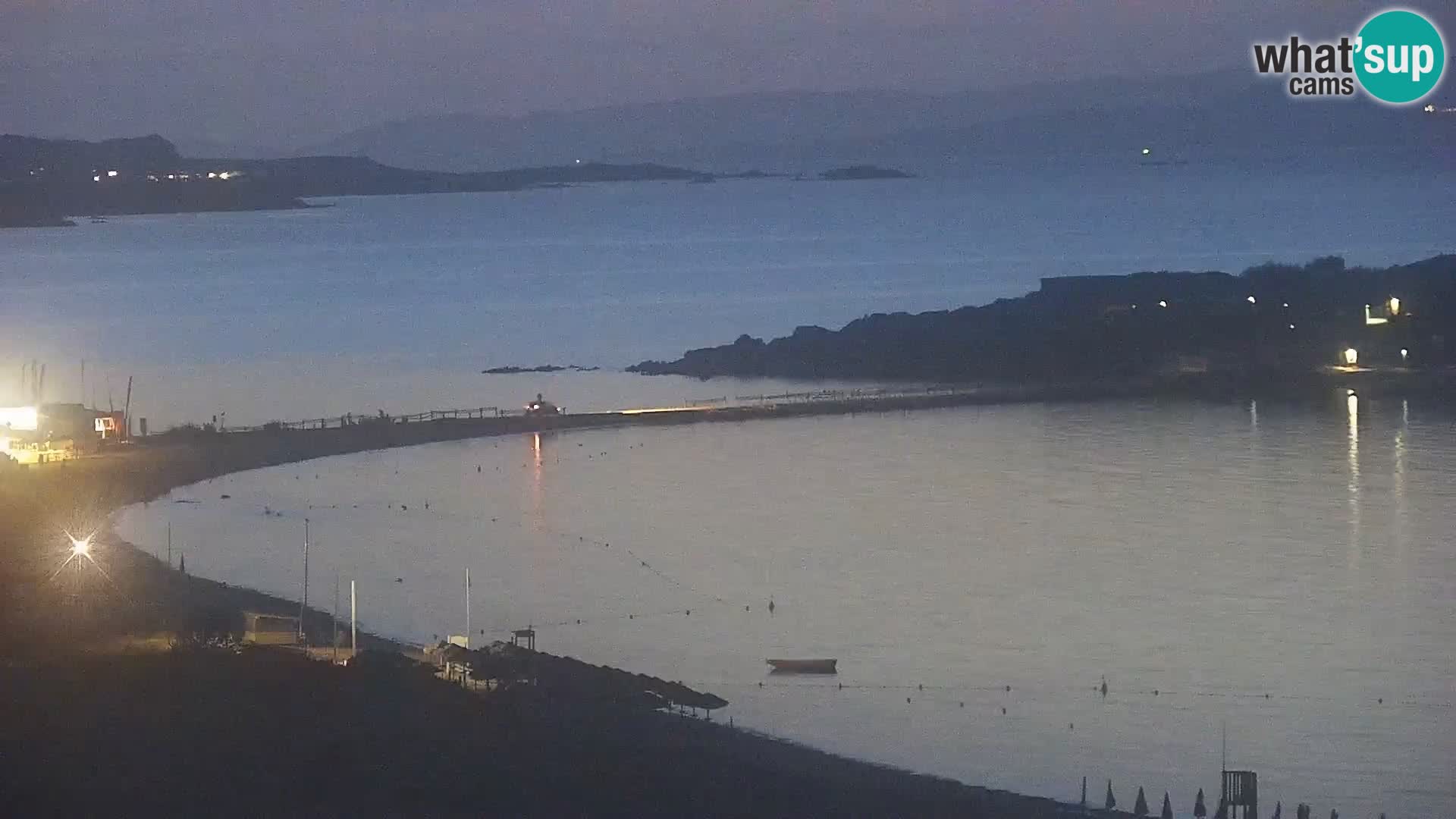Live webcam Porto Pollo beach | Sardinia