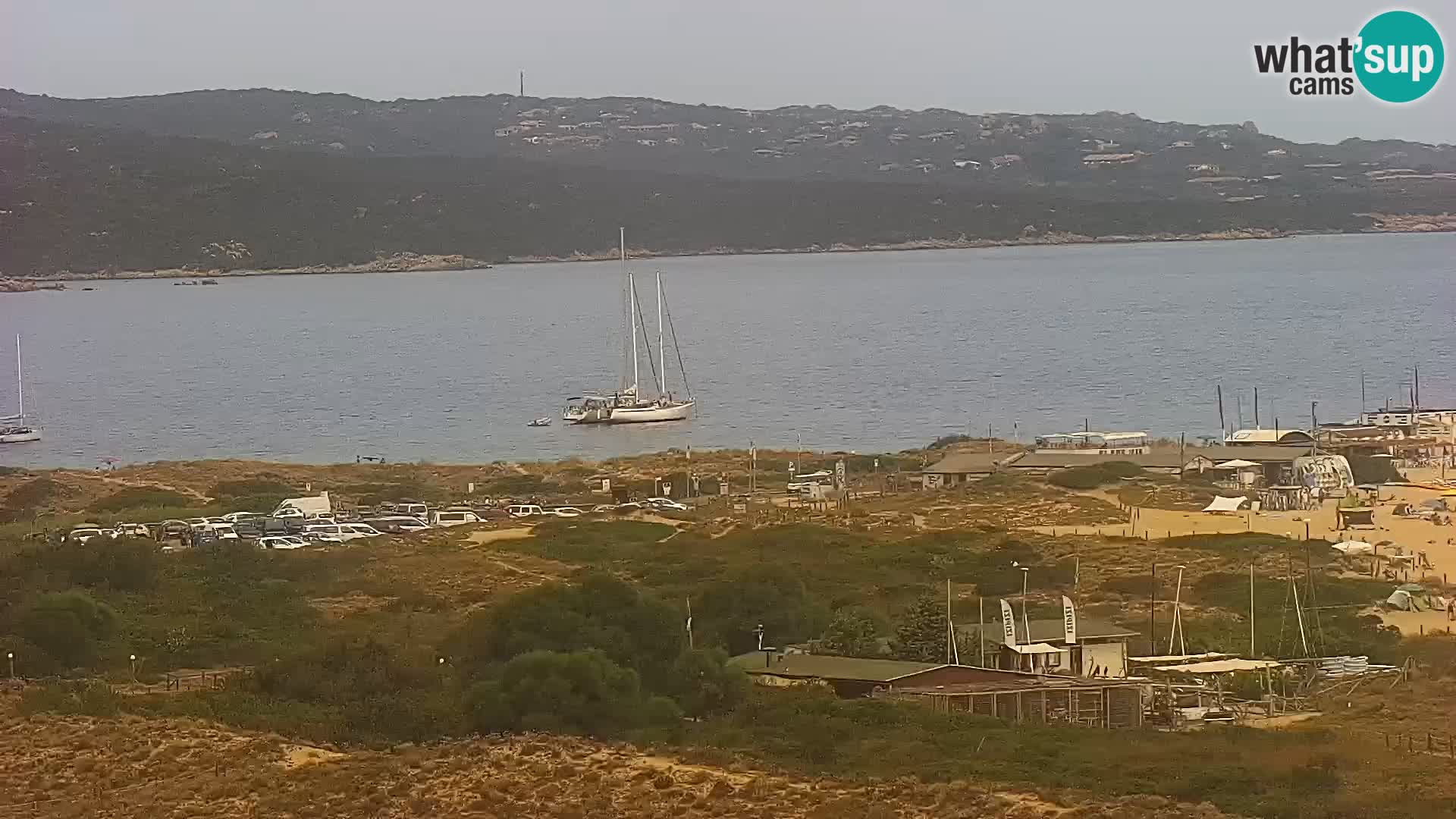 Spletna kamera plaža Porto Pollo Sardinija v živo