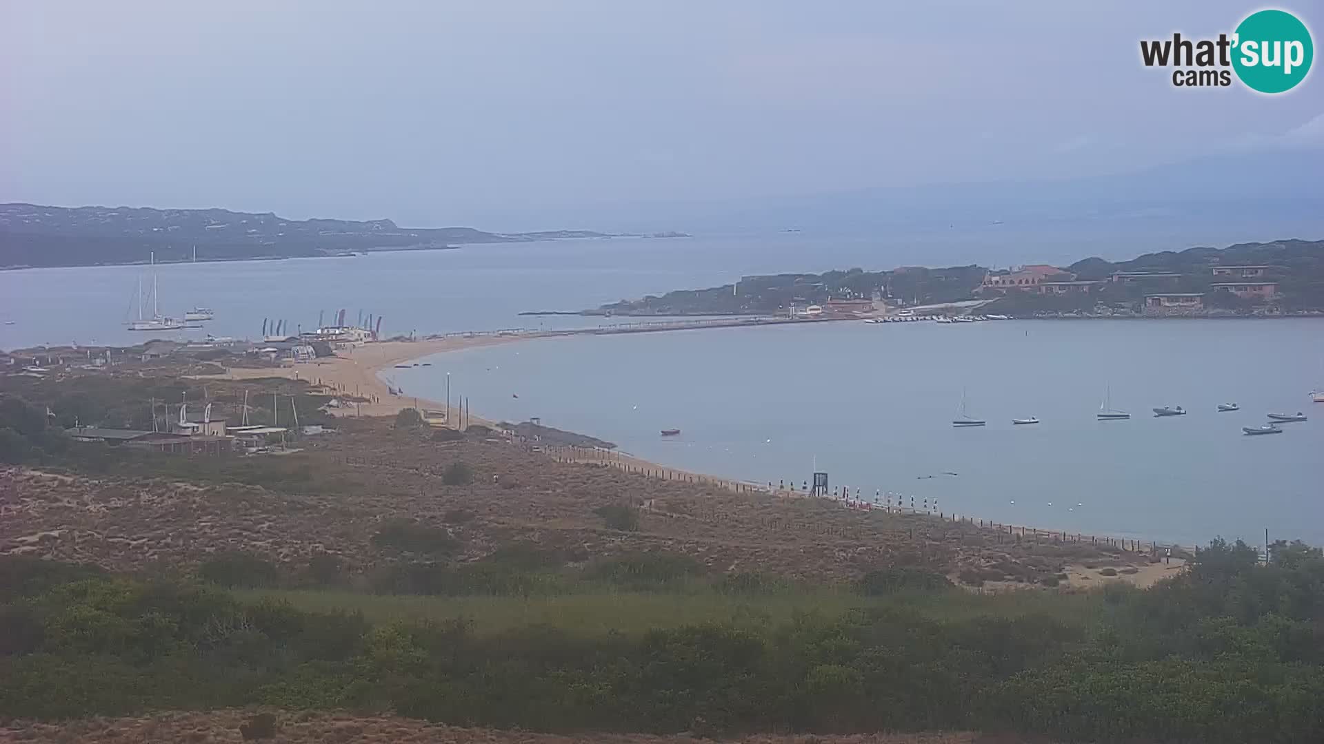 Webcam Strand Porto Pollo Sardinien live kamera