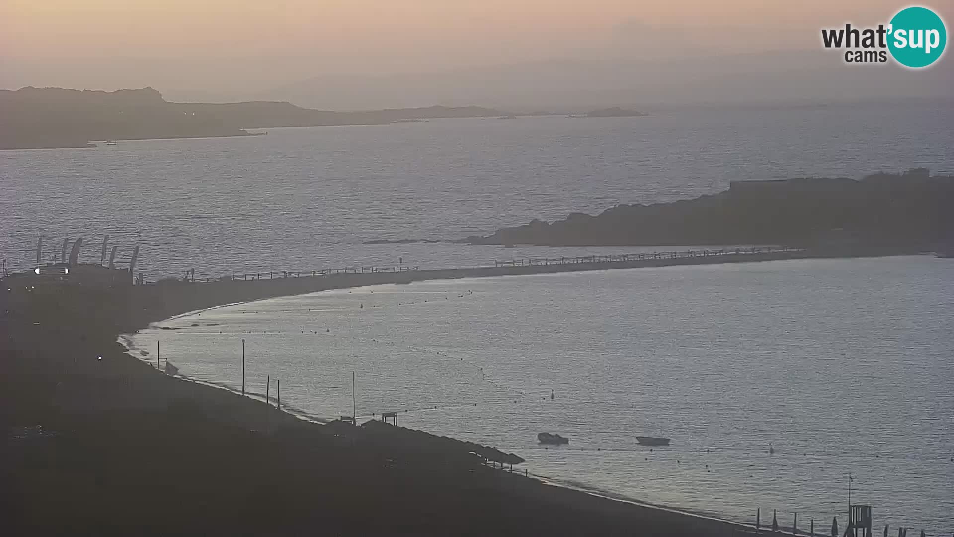 Webcam Porto Pollo le Dune | spiaggia Sardegna