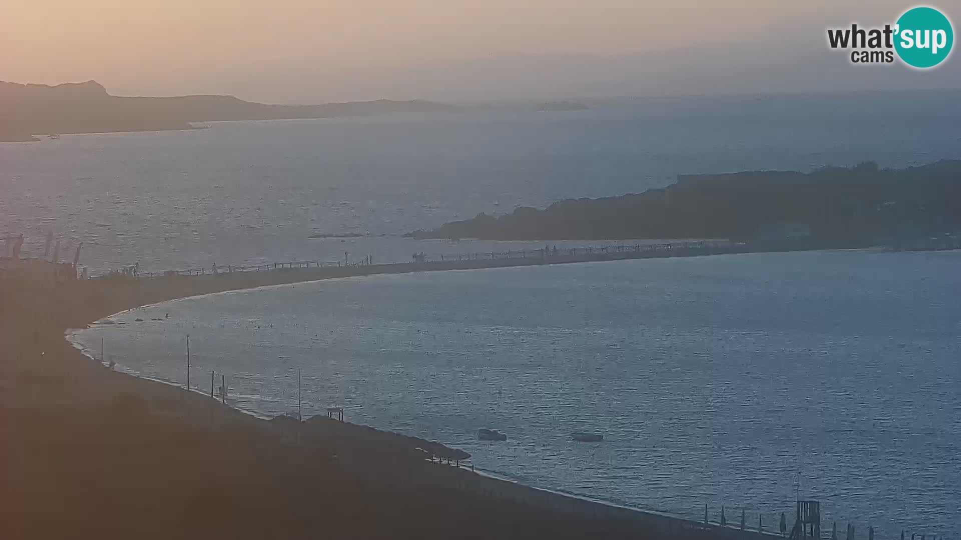 Webcam Porto Pollo le Dune | spiaggia Sardegna