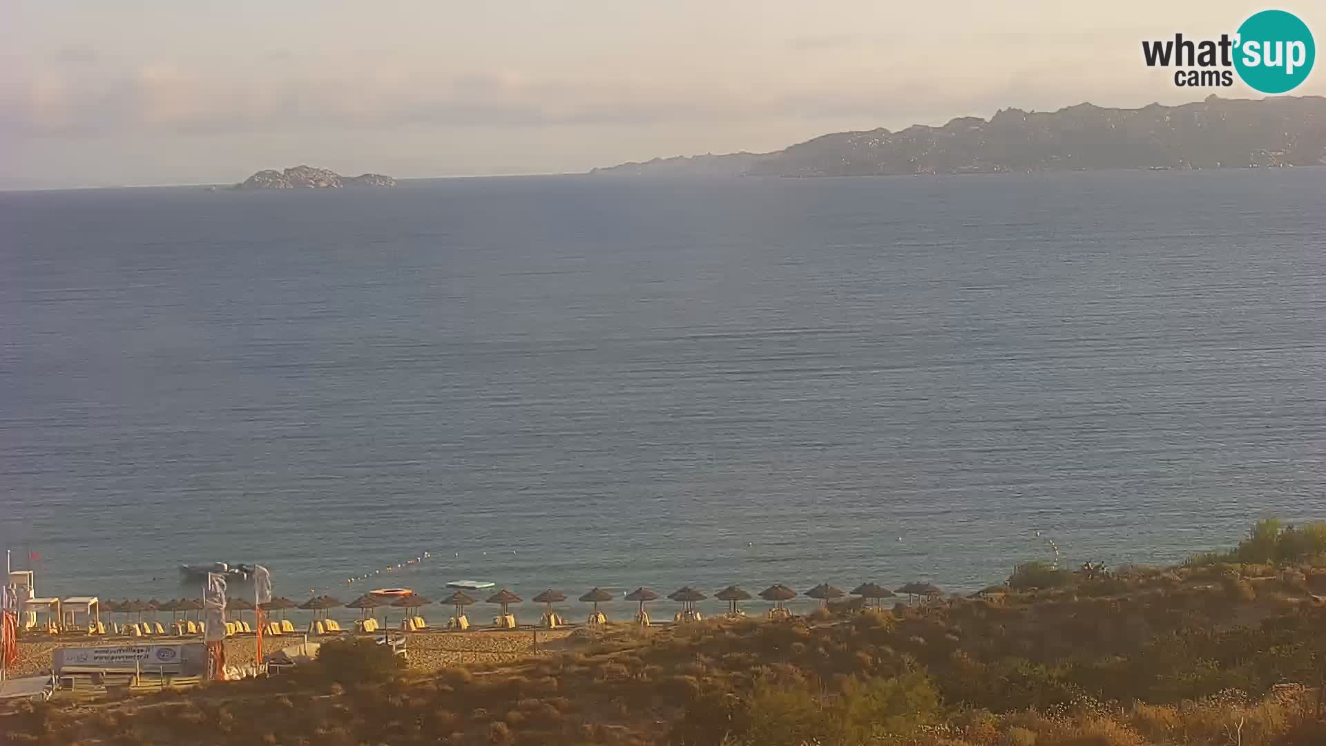 Webcam Porto Pollo le Dune | spiaggia Sardegna
