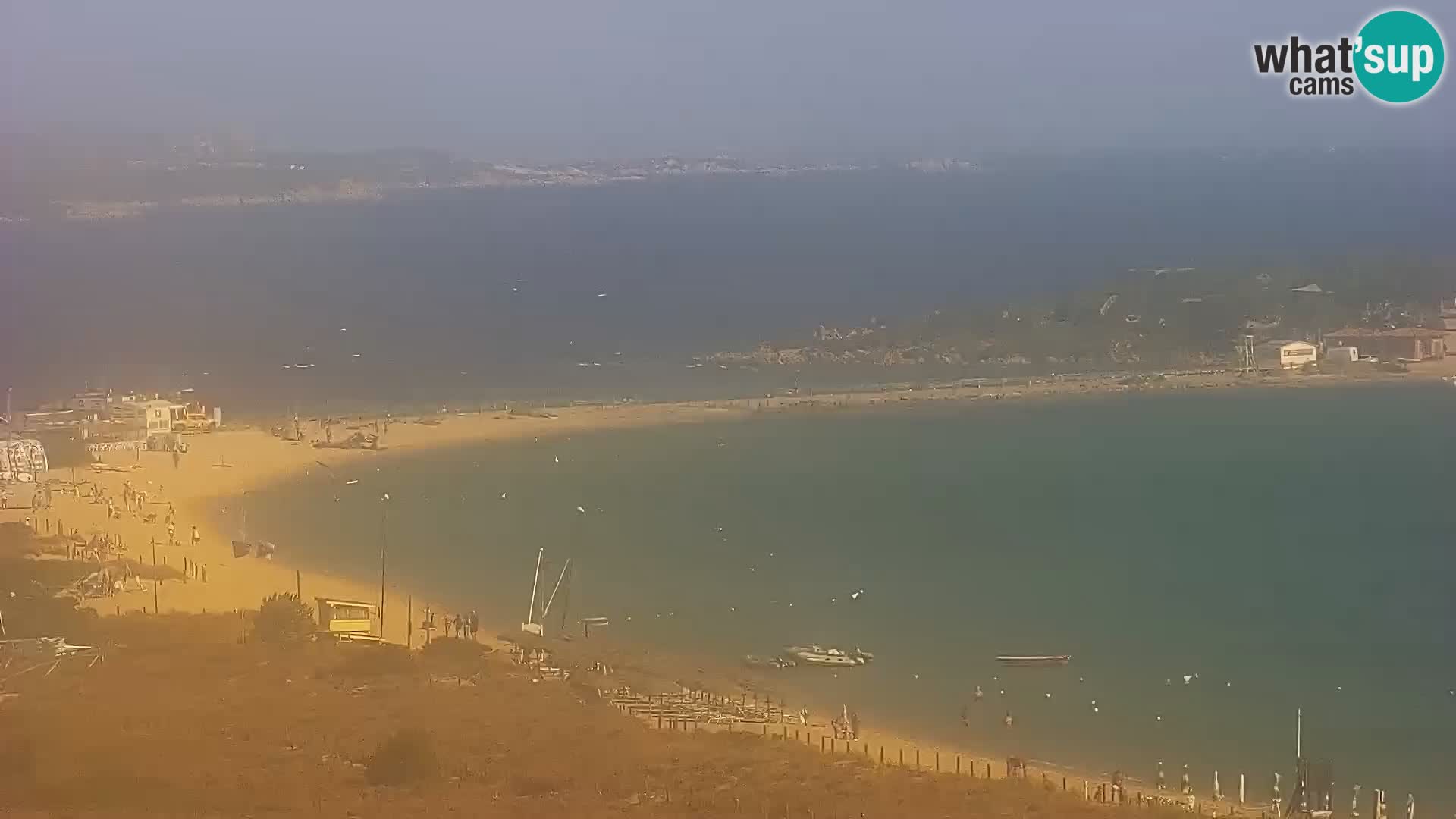 Webcam Porto Pollo le Dune | spiaggia Sardegna