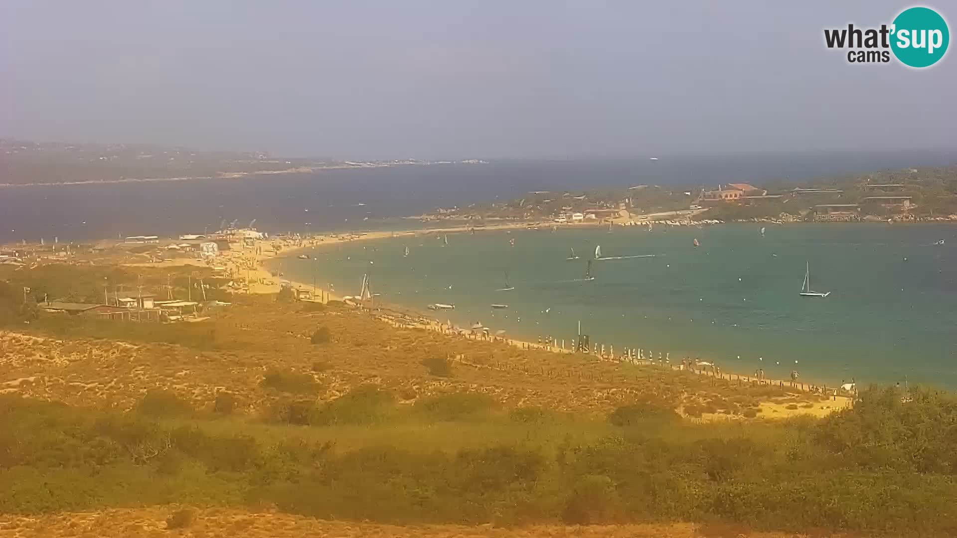 Webcam Strand Porto Pollo Sardinien live kamera