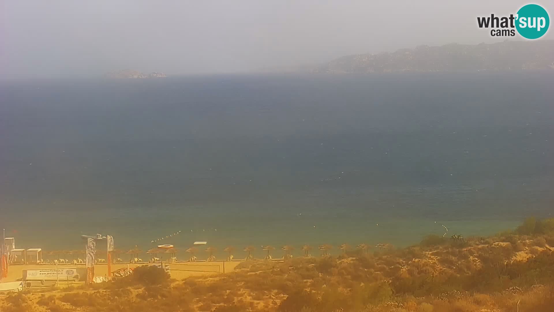 Spletna kamera plaža Porto Pollo Sardinija v živo