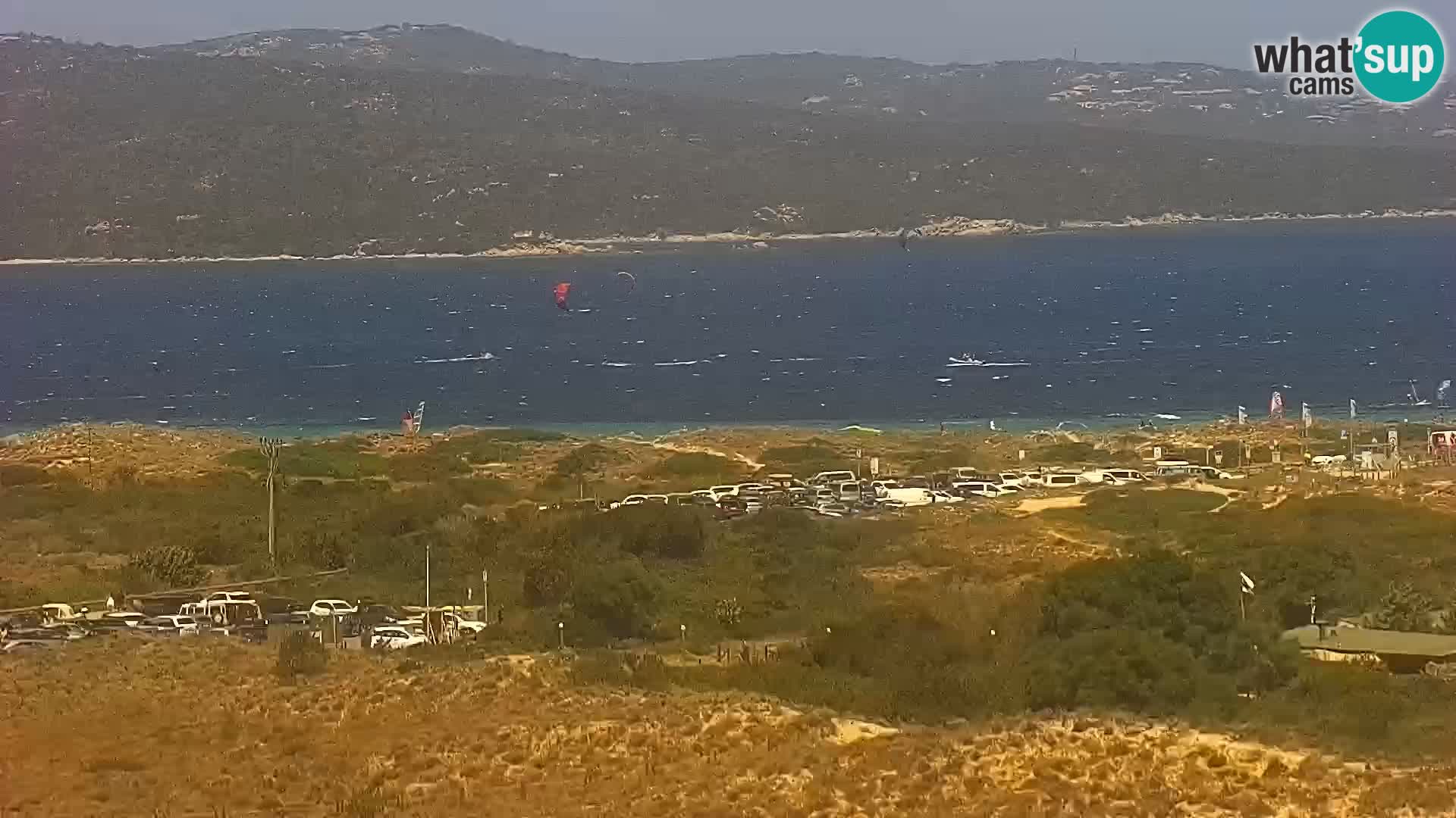 Webcam Strand Porto Pollo Sardinien live kamera