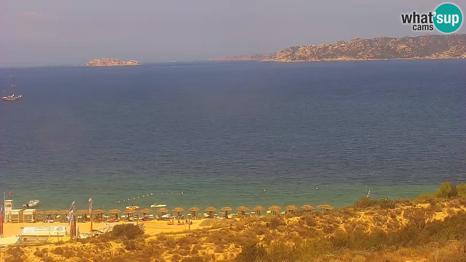 Webcam Porto Pollo le Dune | spiaggia Sardegna
