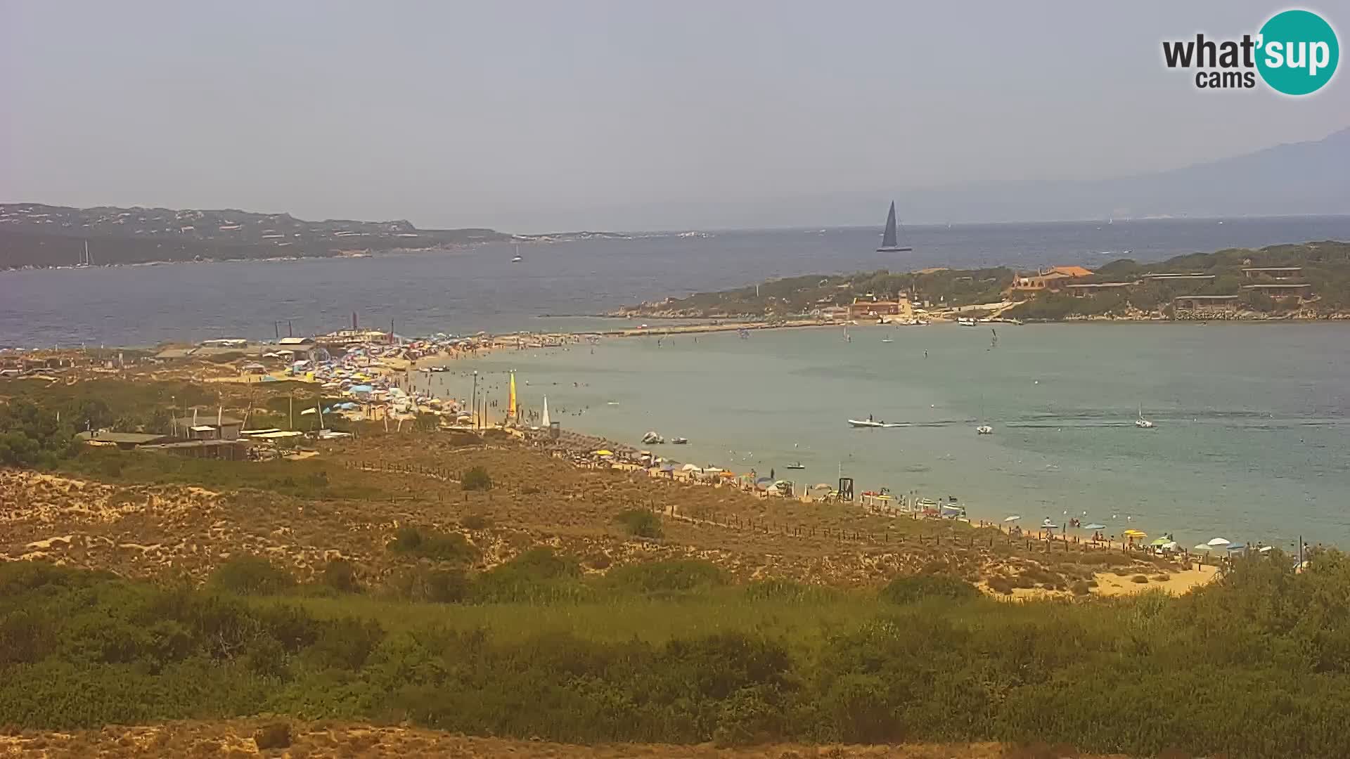 Webcam Porto Pollo le Dune | spiaggia Sardegna