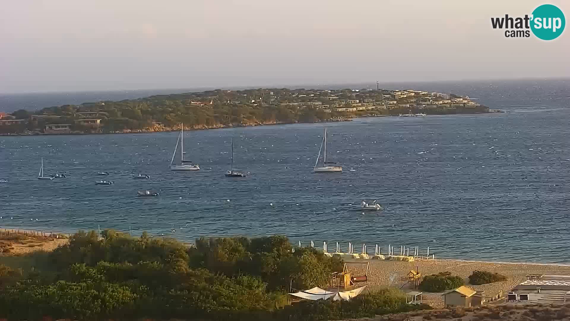 Live webcam Porto Pollo beach | Sardinia