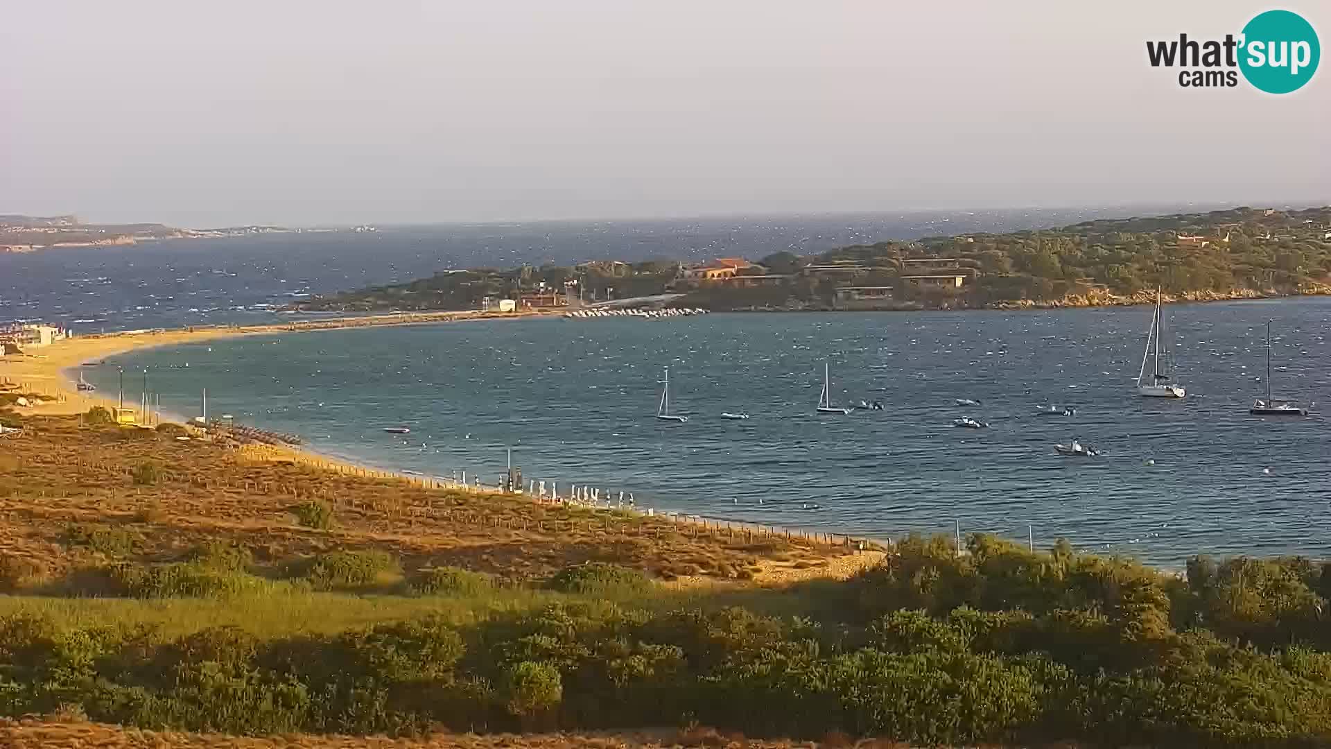 Live webcam Porto Pollo beach | Sardinia