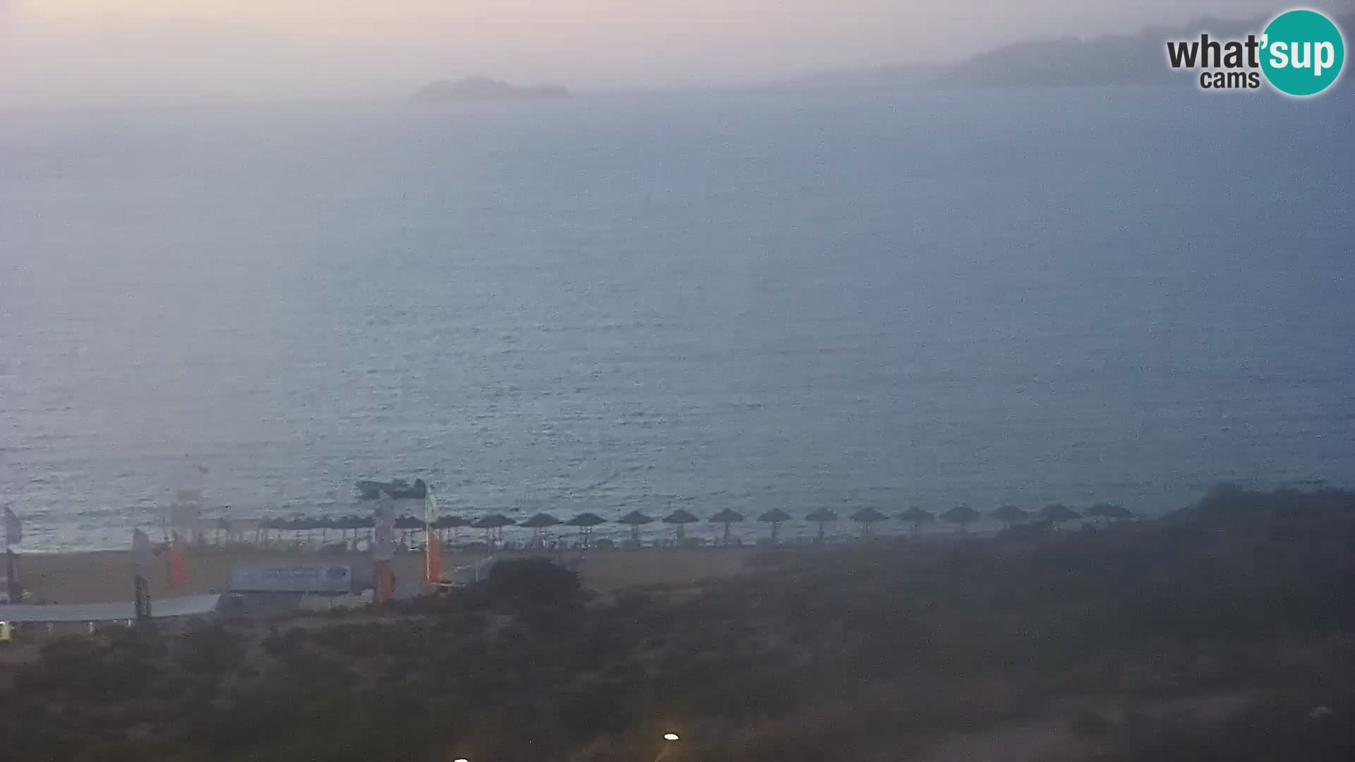 Spletna kamera plaža Porto Pollo Sardinija v živo