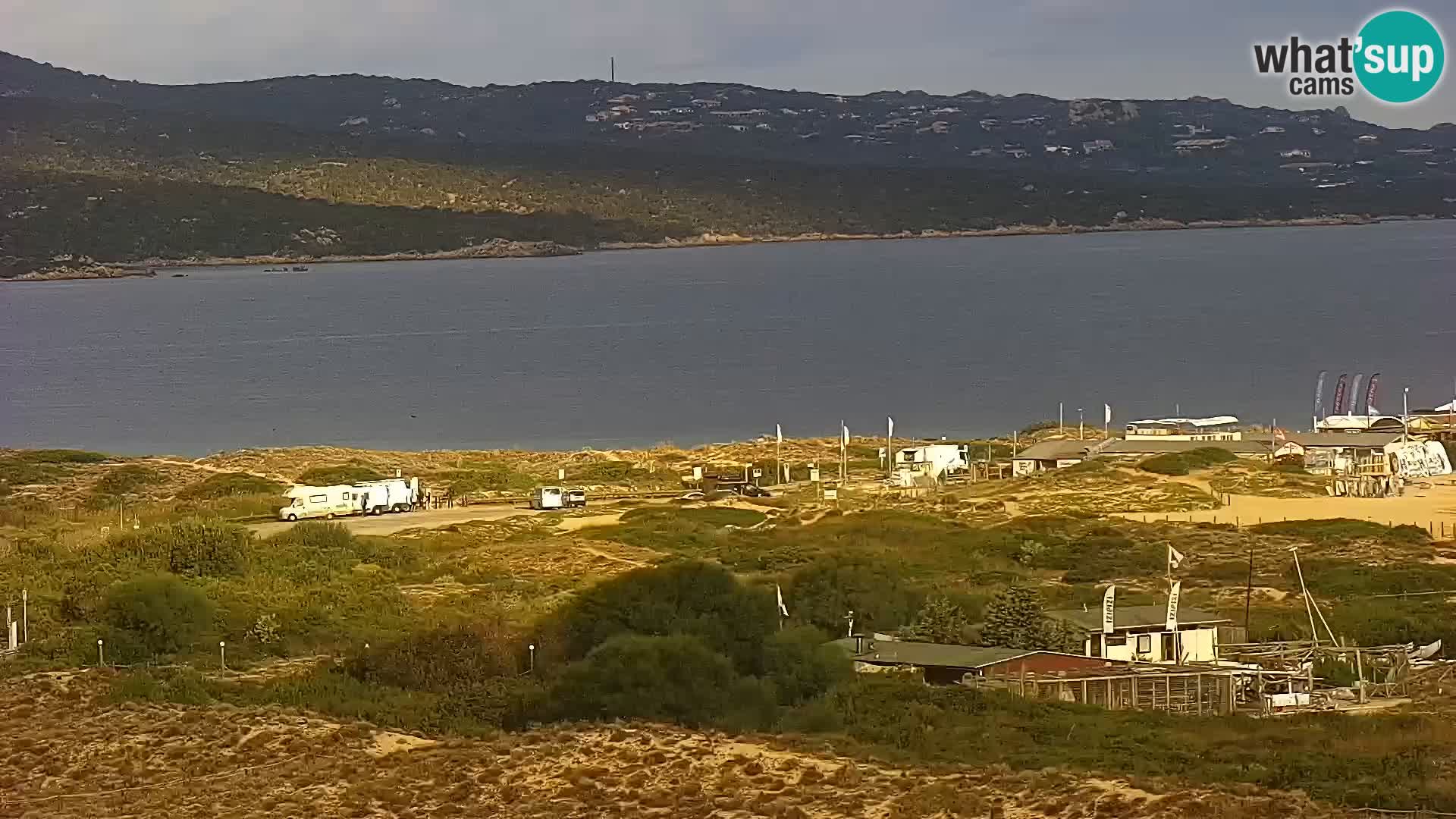 Webcam Strand Porto Pollo Sardinien live kamera