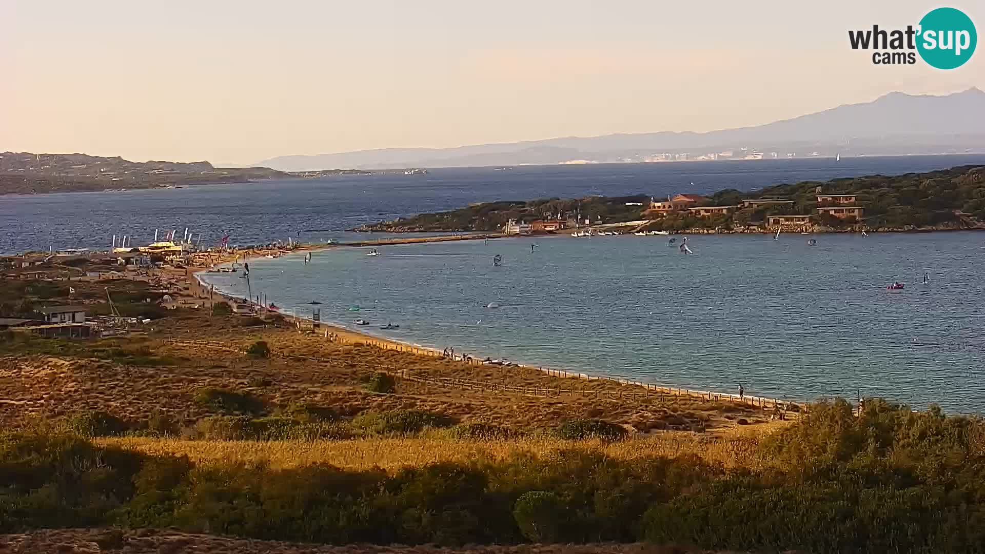 Webcam Porto Pollo le Dune | spiaggia Sardegna