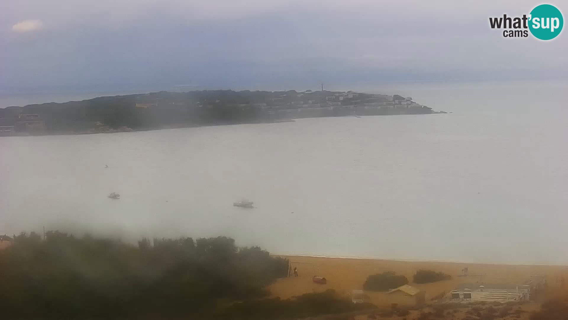 Livecam Porto Pollo plage Sardaigne webcam