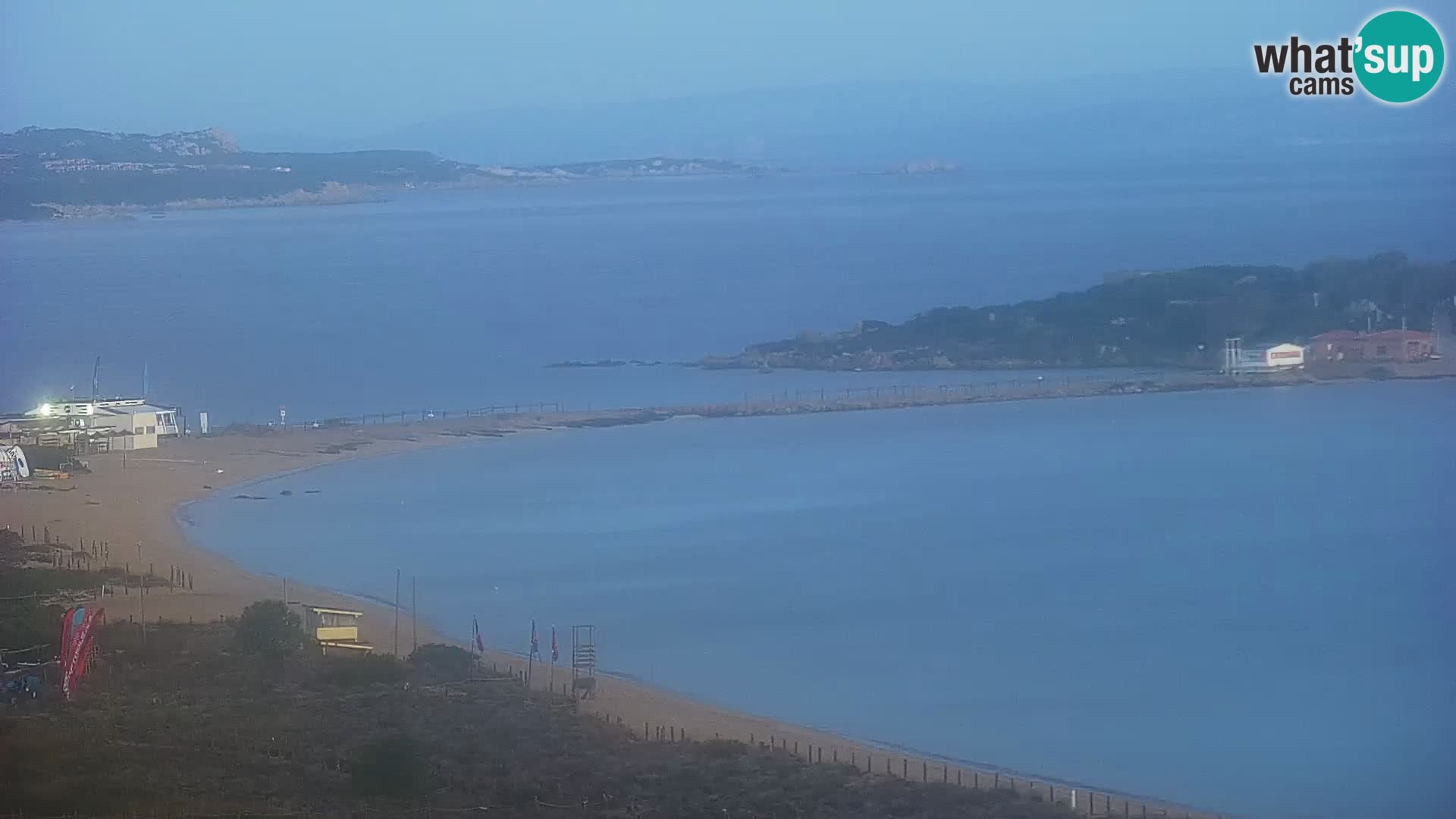 Spletna kamera plaža Porto Pollo Sardinija v živo