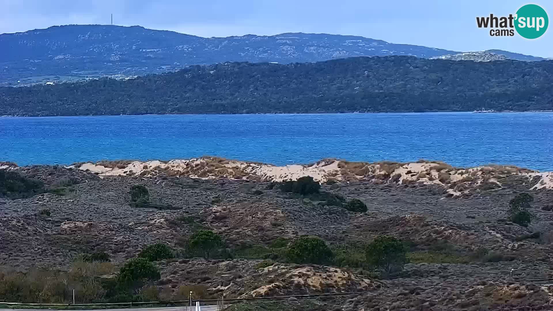 Webcam Strand Porto Pollo Sardinien live kamera