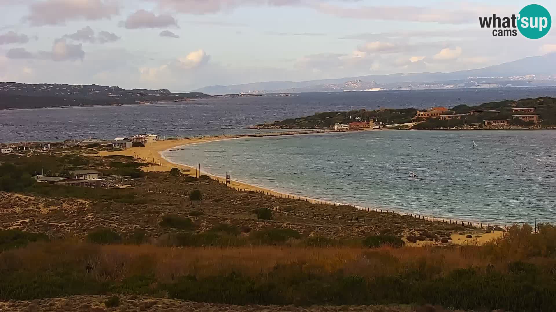 Spletna kamera plaža Porto Pollo Sardinija v živo
