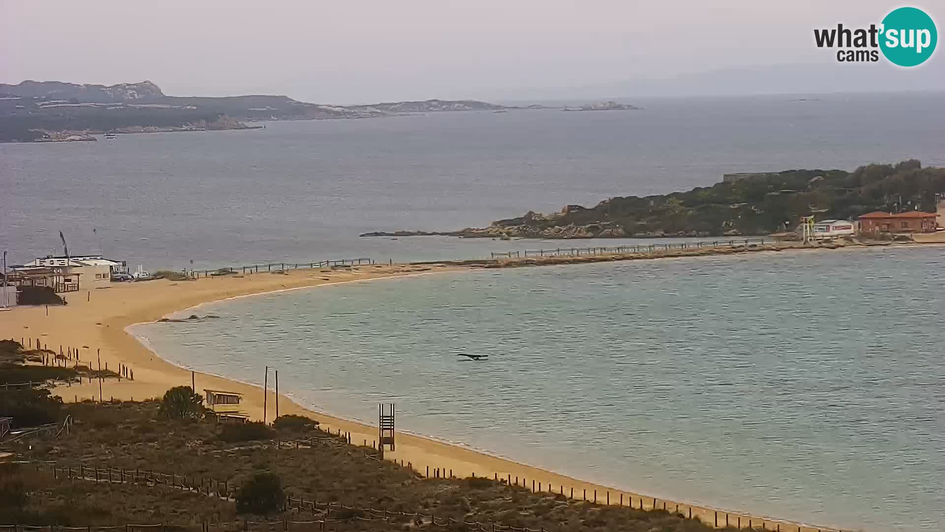 Webcam Strand Porto Pollo Sardinien live kamera