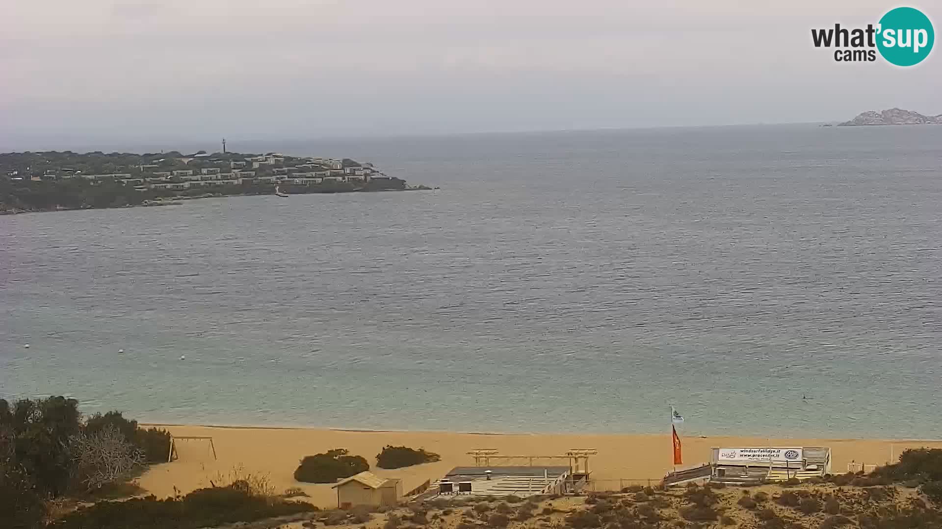 Webcam Porto Pollo le Dune | spiaggia Sardegna