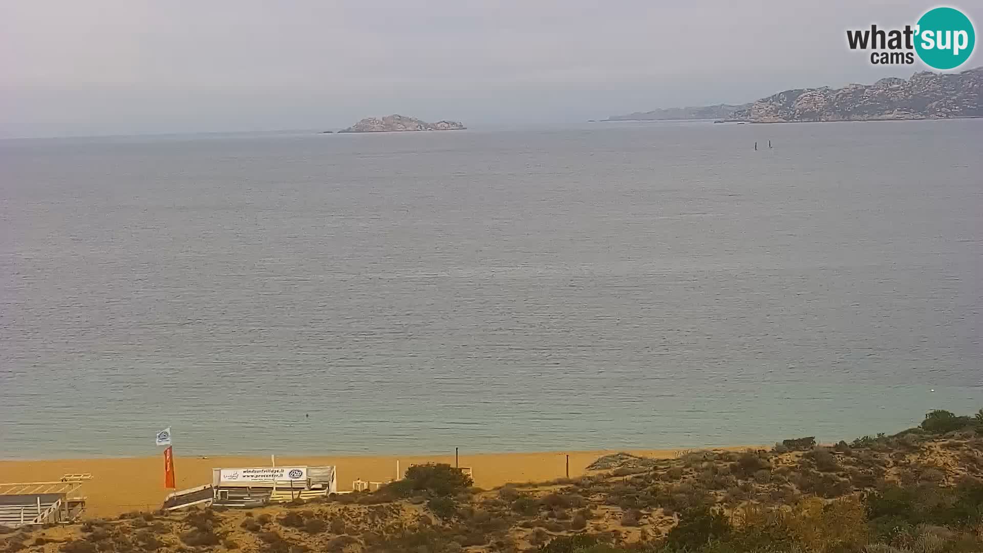 Spletna kamera plaža Porto Pollo Sardinija v živo
